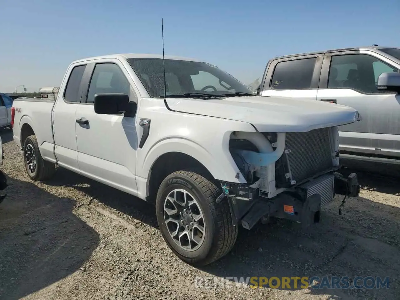 4 Photograph of a damaged car 1FTEX1CP8NKE44609 FORD F-150 2022