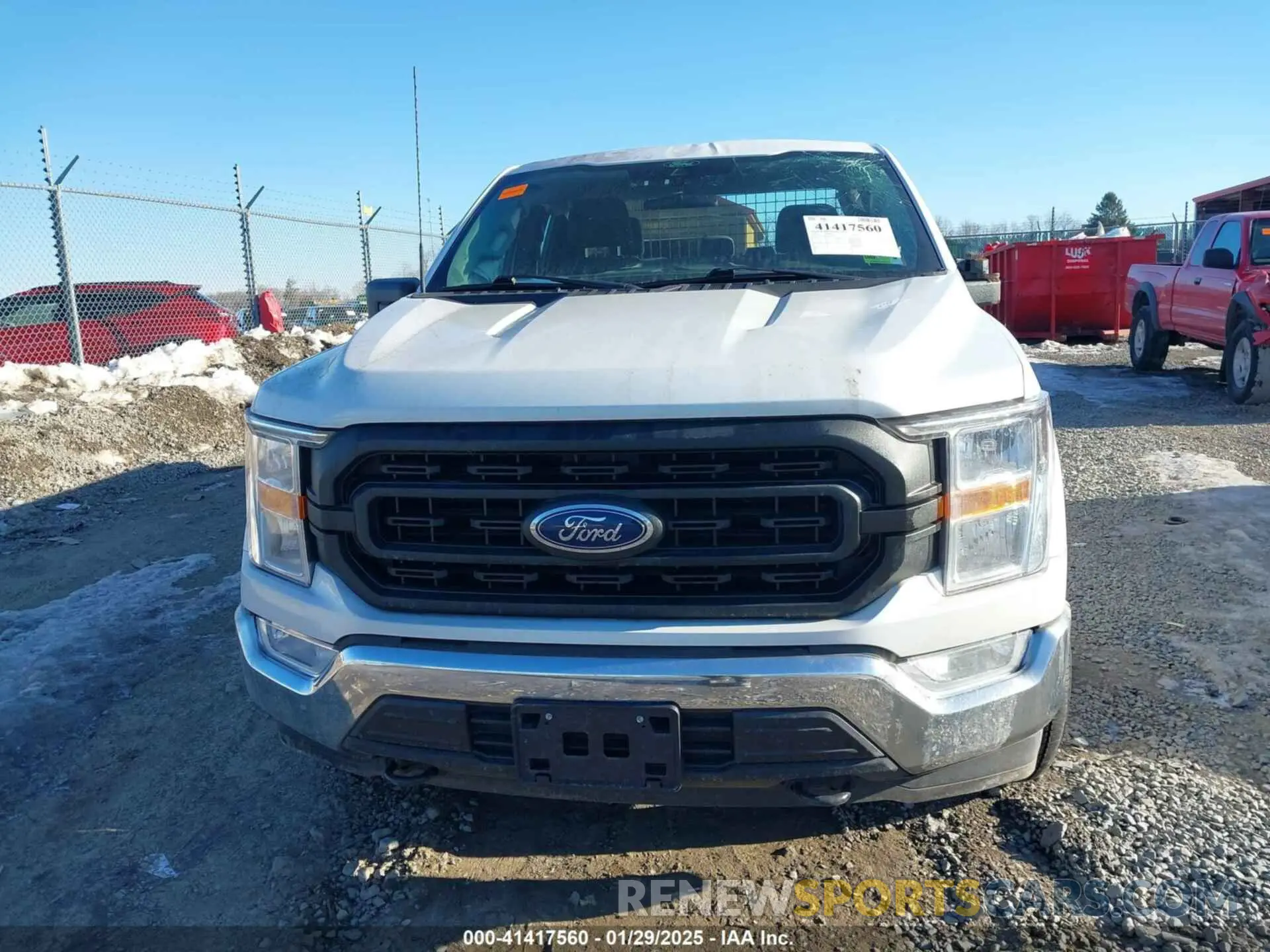 12 Photograph of a damaged car 1FTEX1EB7NFA39061 FORD F-150 2022