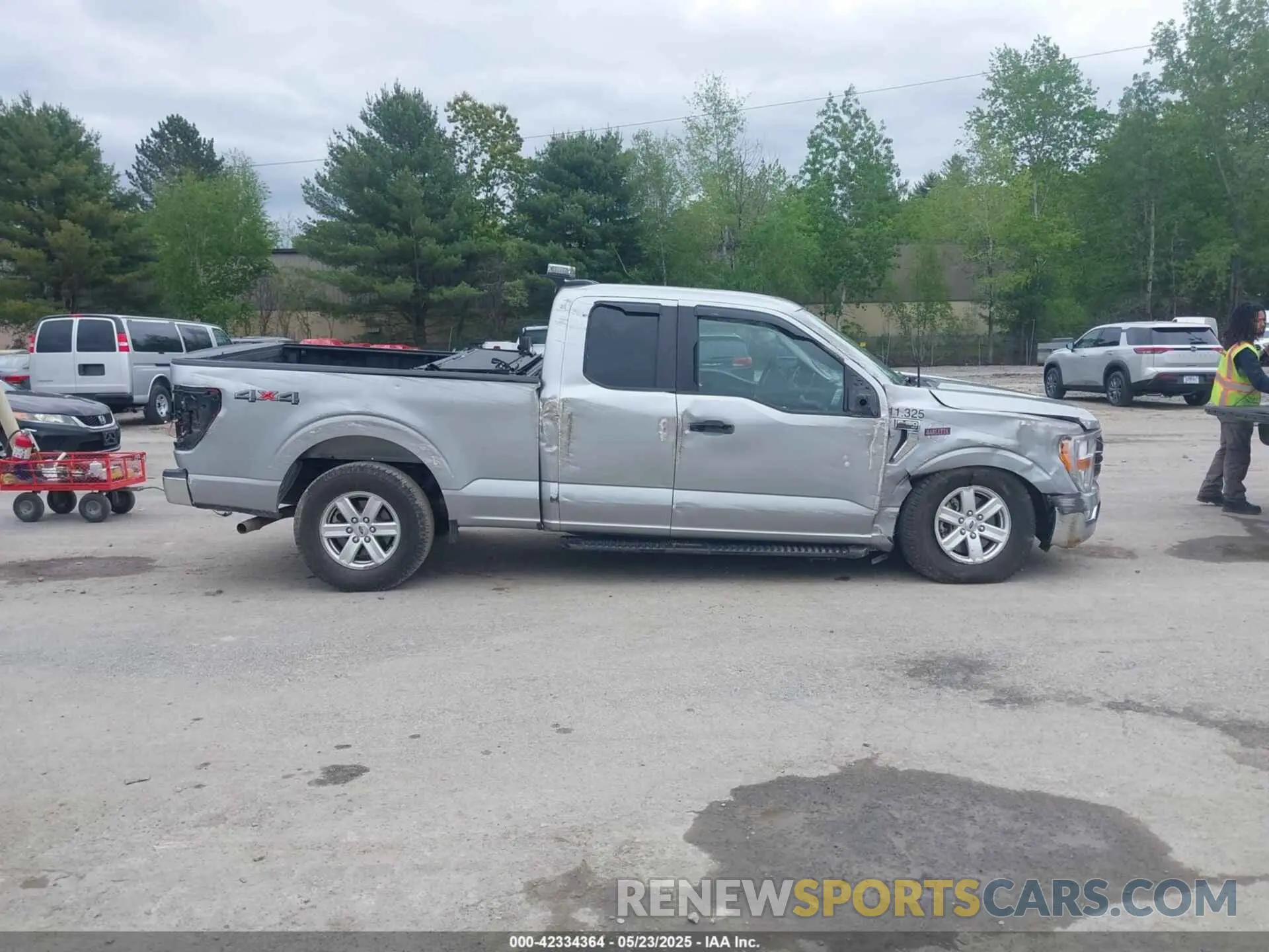 13 Фотография поврежденного автомобиля 1FTEX1EB7NKE28578 FORD F-150 2022