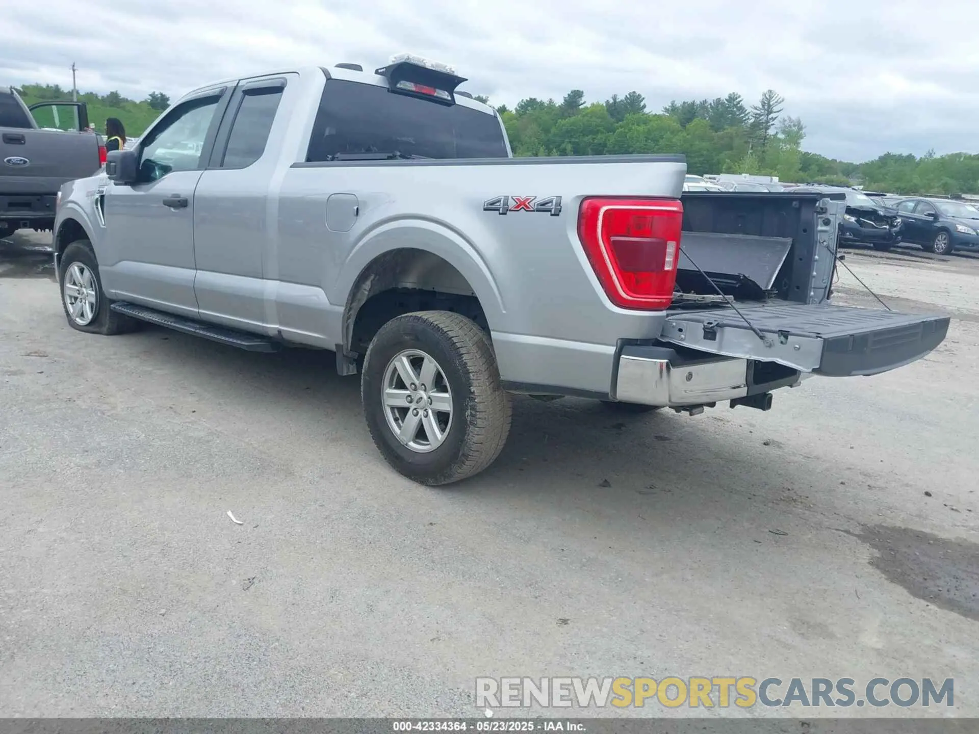 3 Фотография поврежденного автомобиля 1FTEX1EB7NKE28578 FORD F-150 2022