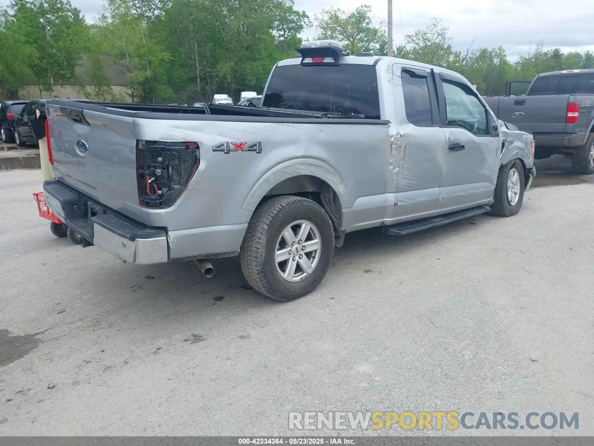 4 Фотография поврежденного автомобиля 1FTEX1EB7NKE28578 FORD F-150 2022