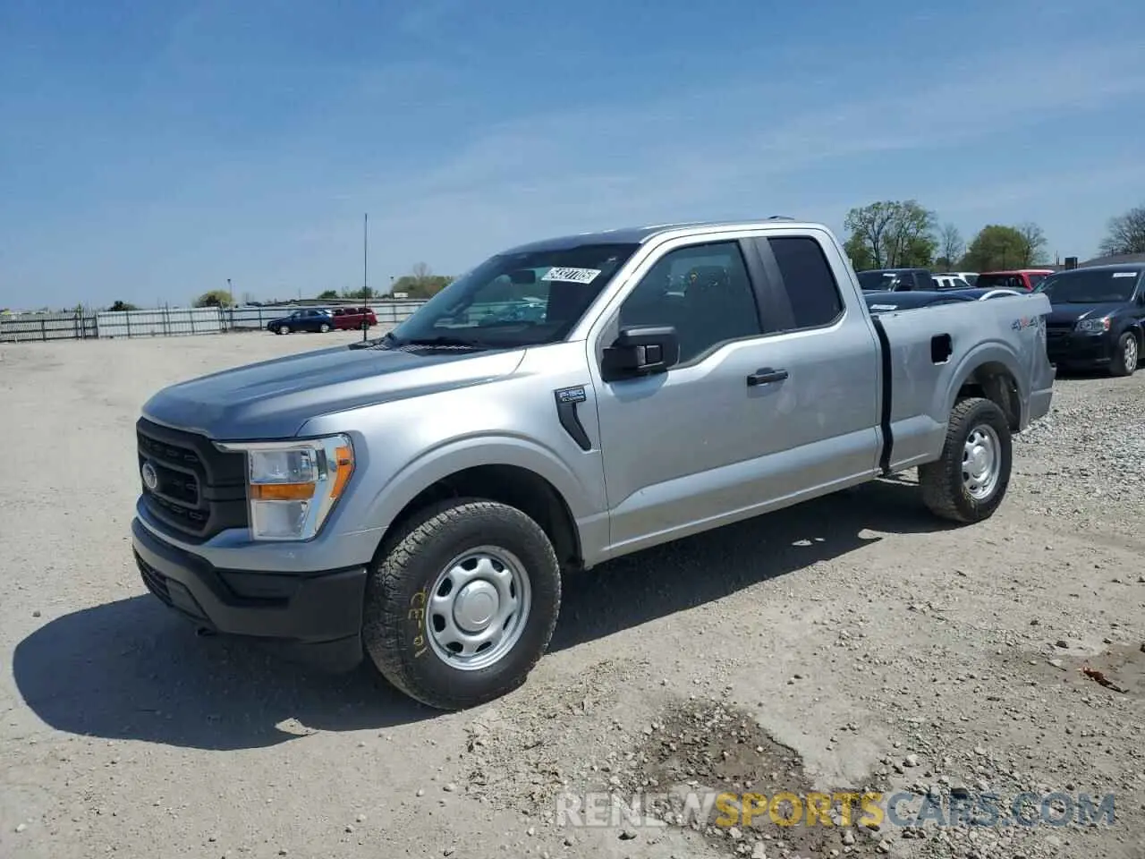 1 Photograph of a damaged car 1FTEX1EB7NKE37958 FORD F-150 2022