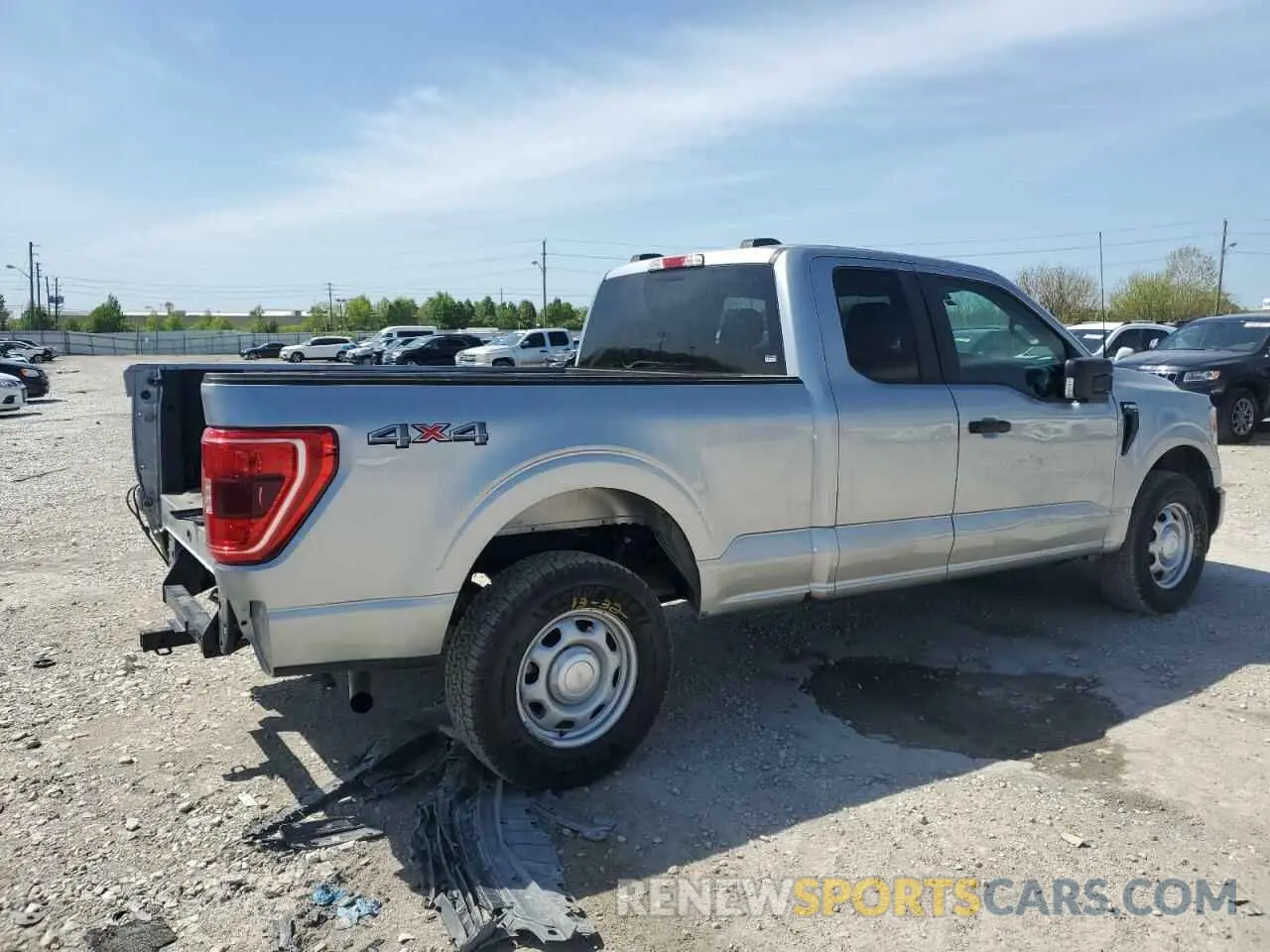 3 Photograph of a damaged car 1FTEX1EB7NKE37958 FORD F-150 2022