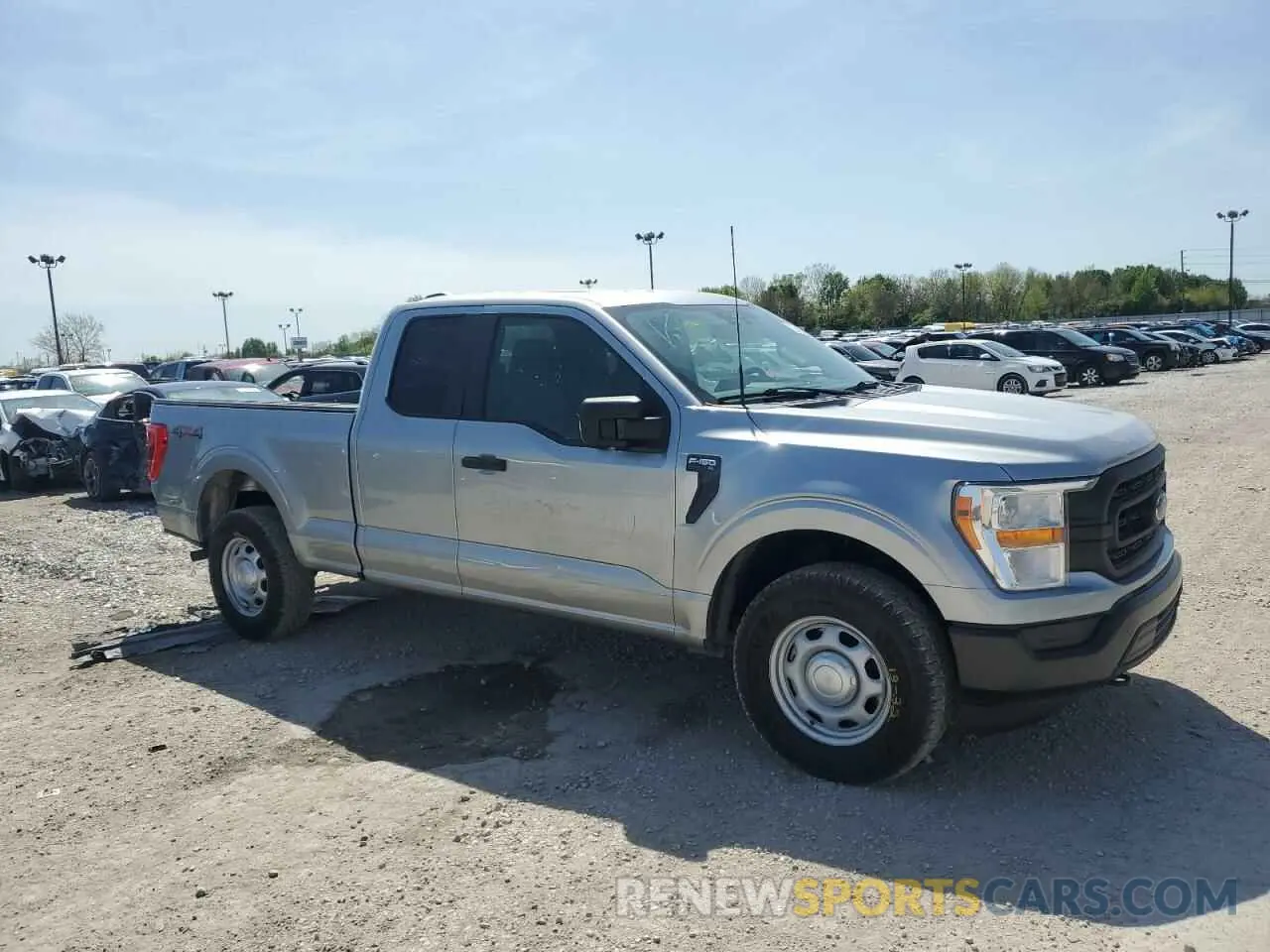 4 Photograph of a damaged car 1FTEX1EB7NKE37958 FORD F-150 2022