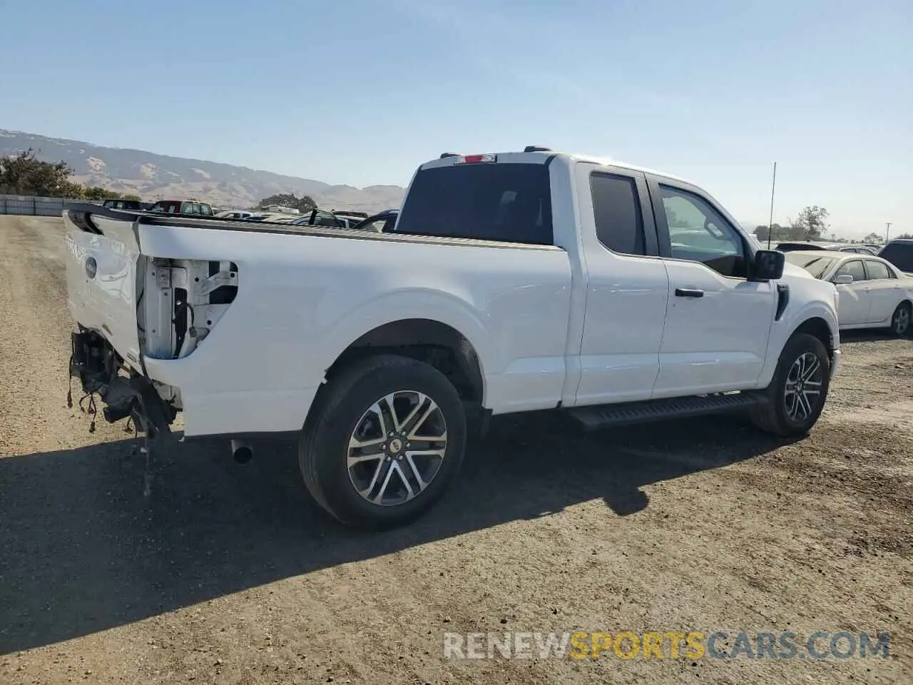 3 Фотография поврежденного автомобиля 1FTEX1EP3NKF25594 FORD F-150 2022