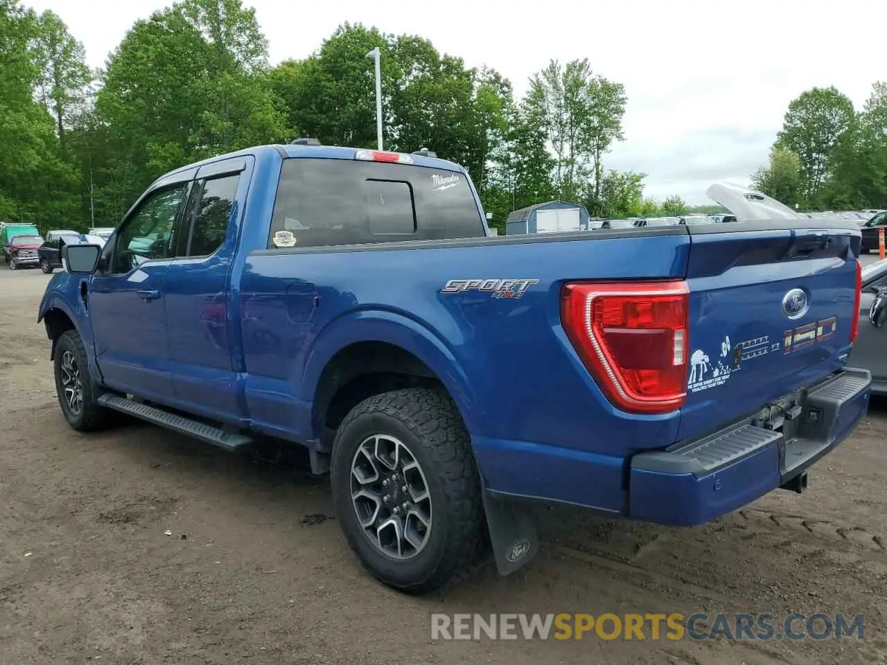 2 Фотография поврежденного автомобиля 1FTEX1EP4NFA38798 FORD F-150 2022