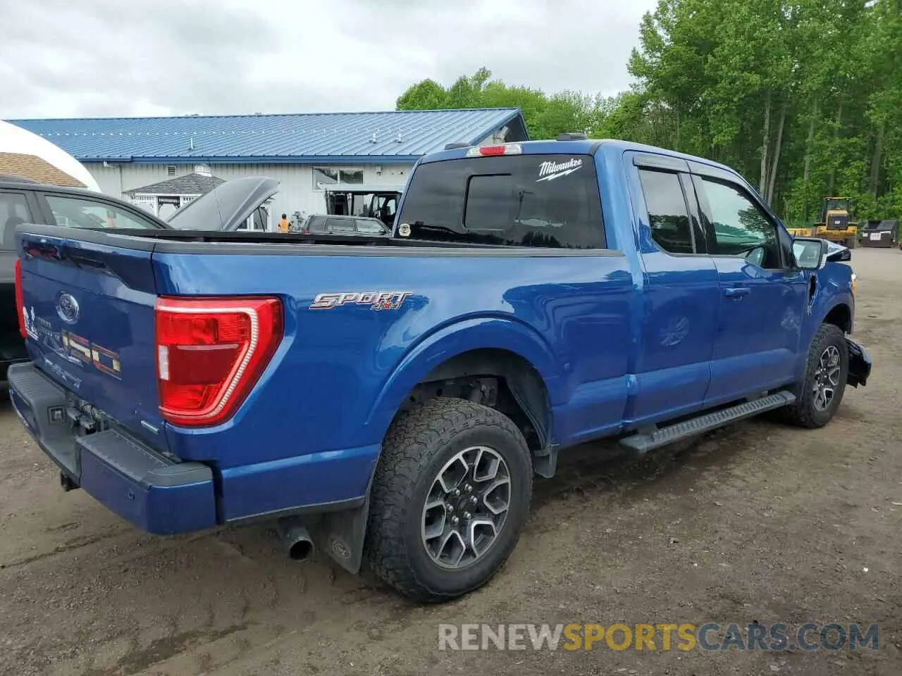 3 Фотография поврежденного автомобиля 1FTEX1EP4NFA38798 FORD F-150 2022
