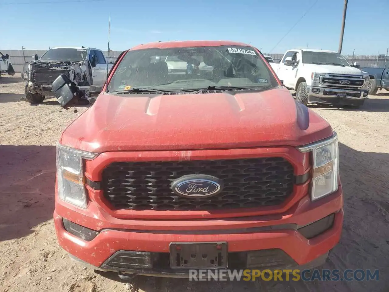 5 Photograph of a damaged car 1FTEX1EP5NKE34956 FORD F-150 2022