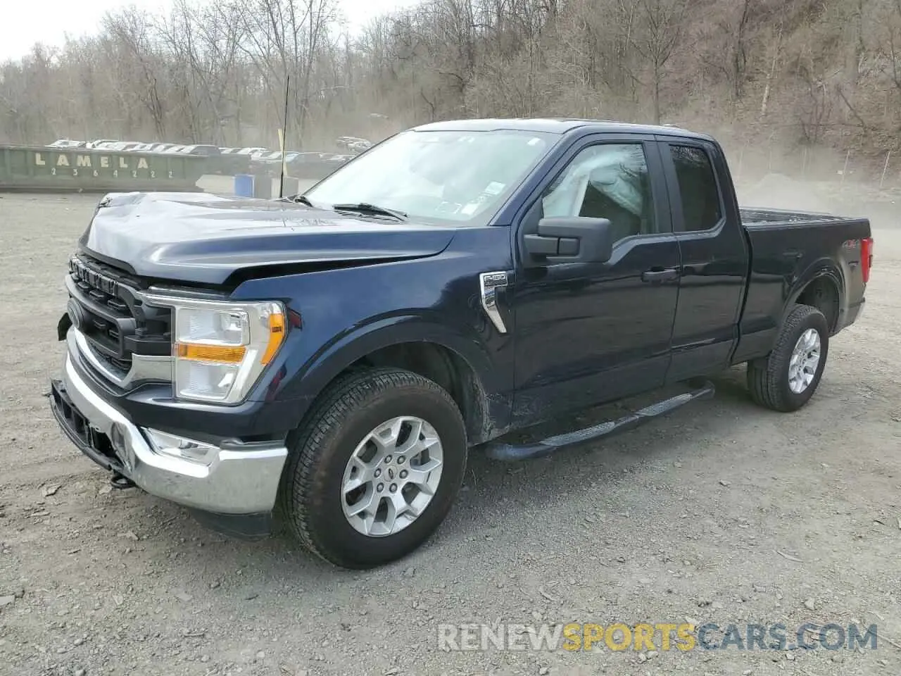 1 Photograph of a damaged car 1FTEX1EP8NFC46845 FORD F-150 2022