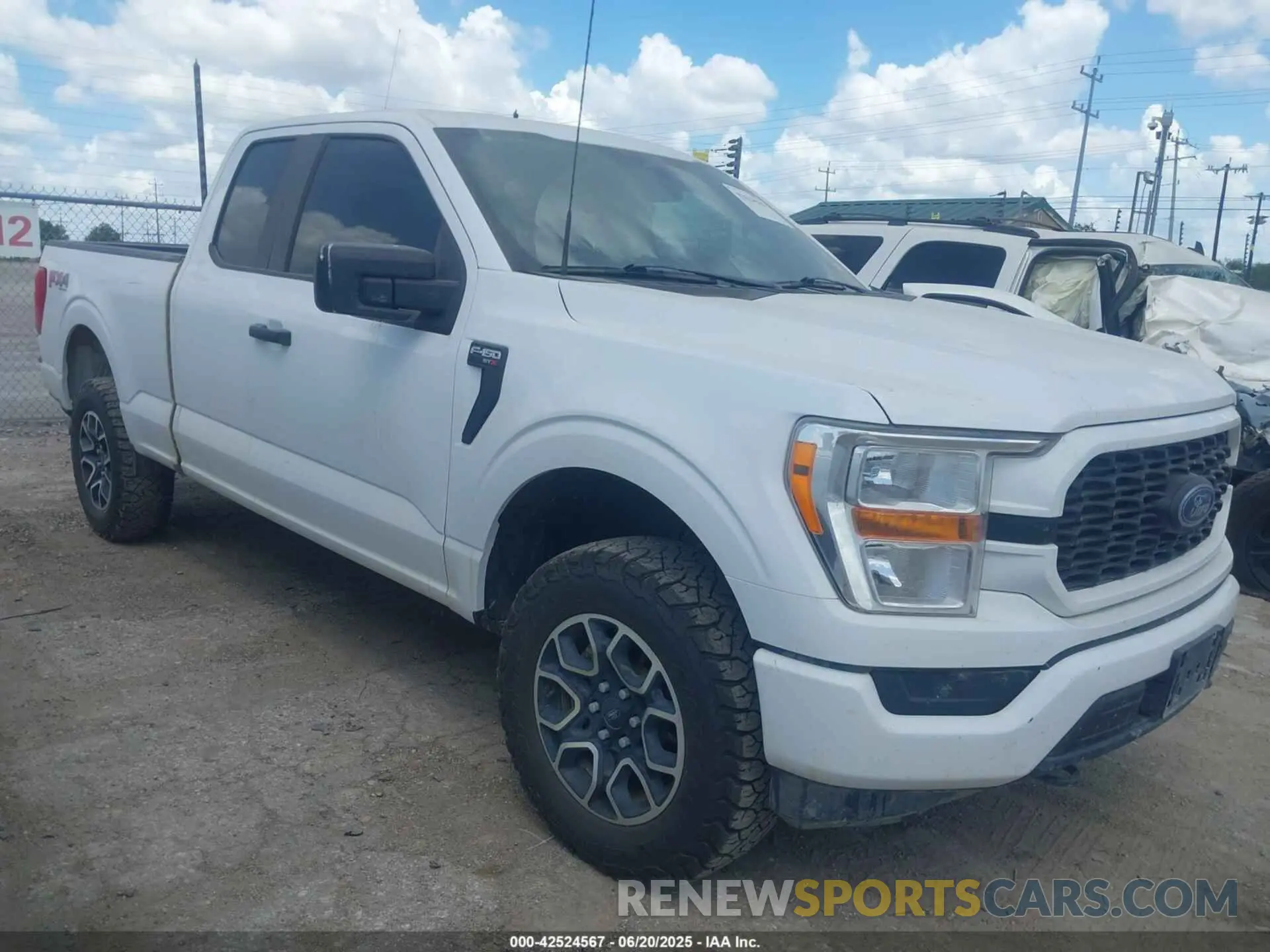 1 Photograph of a damaged car 1FTEX1EP8NKE11235 FORD F-150 2022