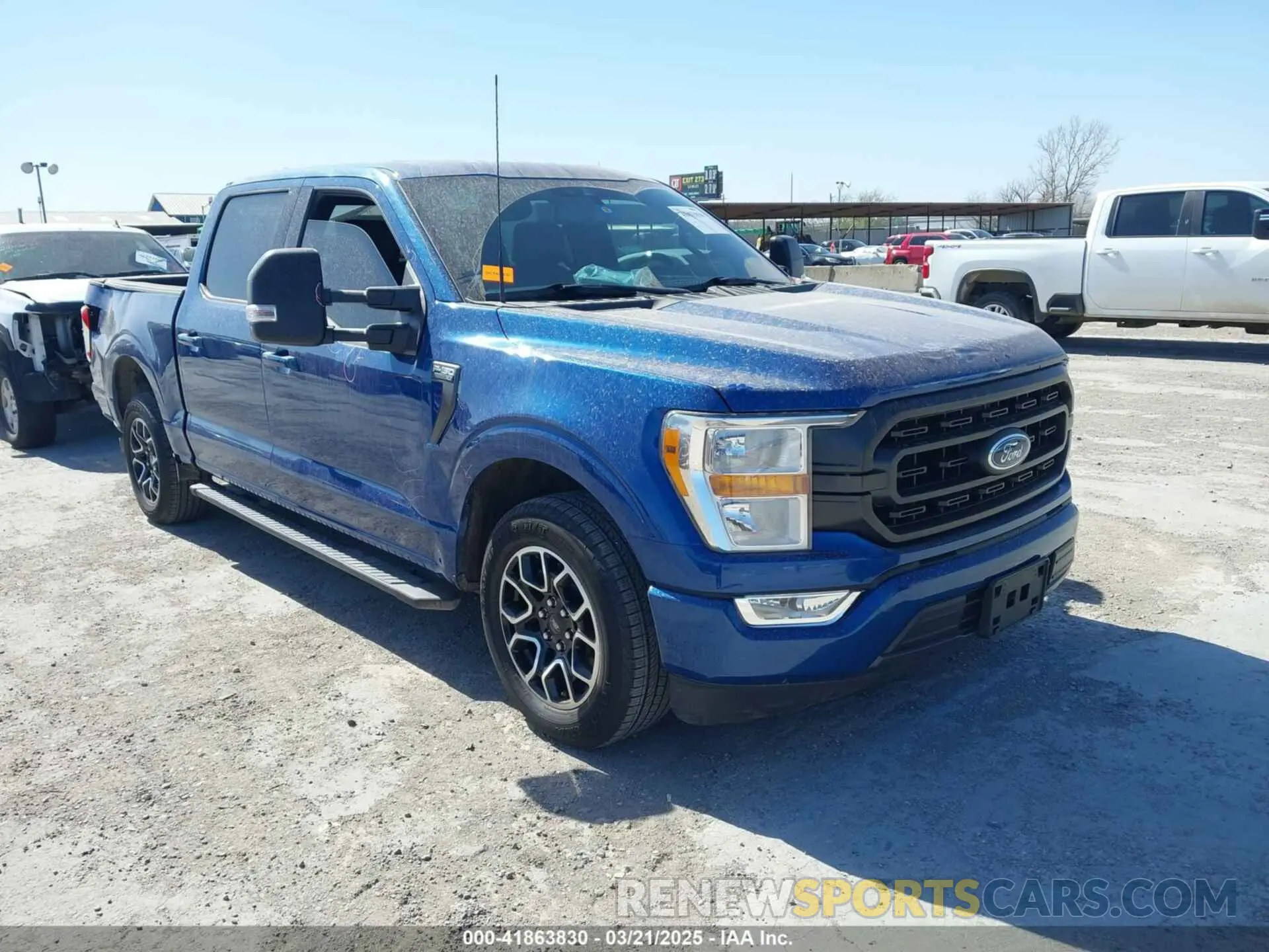 1 Photograph of a damaged car 1FTFW1C57NFA12124 FORD F-150 2022