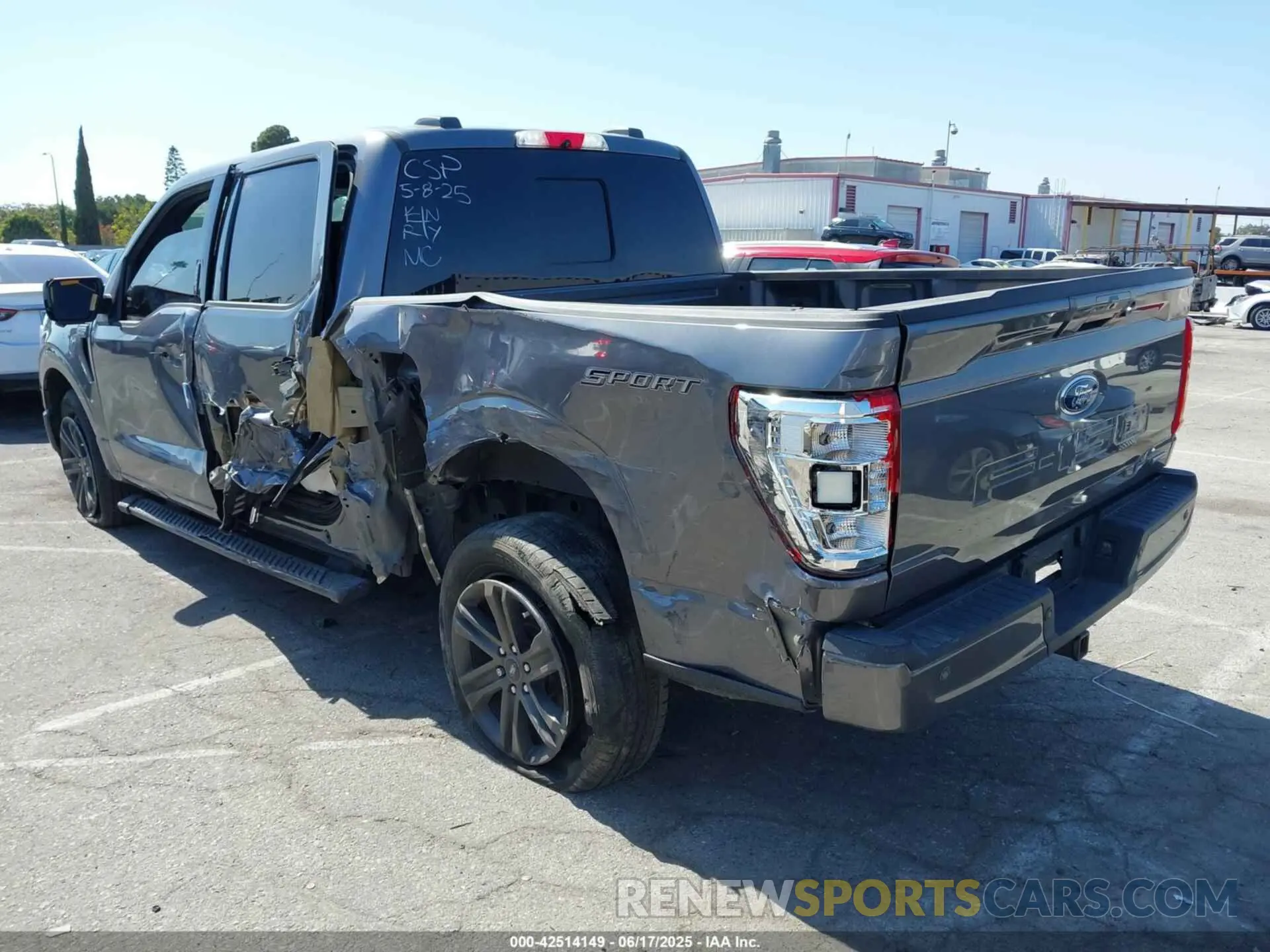 3 Фотография поврежденного автомобиля 1FTFW1C87NFA29516 FORD F-150 2022