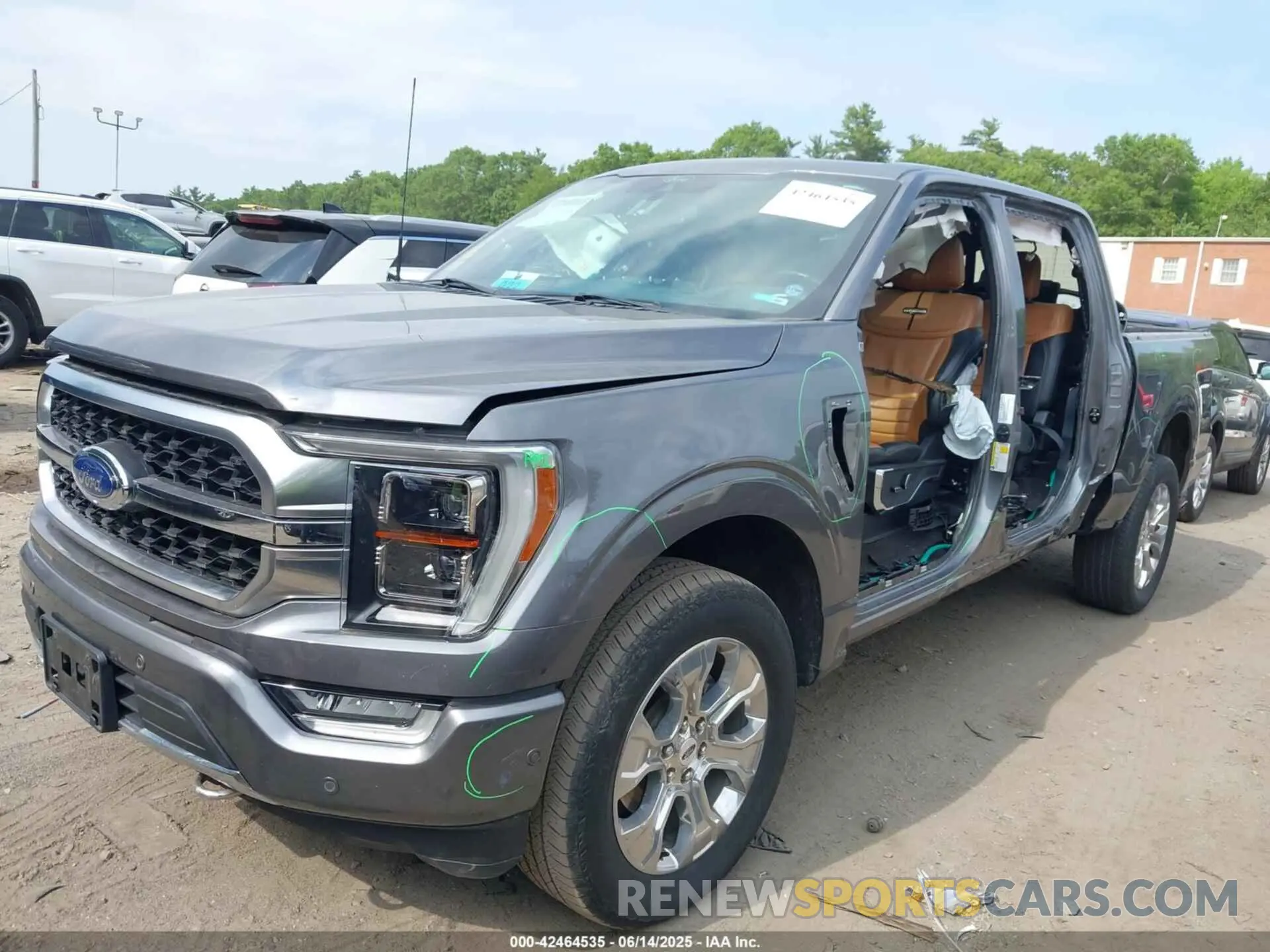 2 Photograph of a damaged car 1FTFW1E50NFA96459 FORD F-150 2022