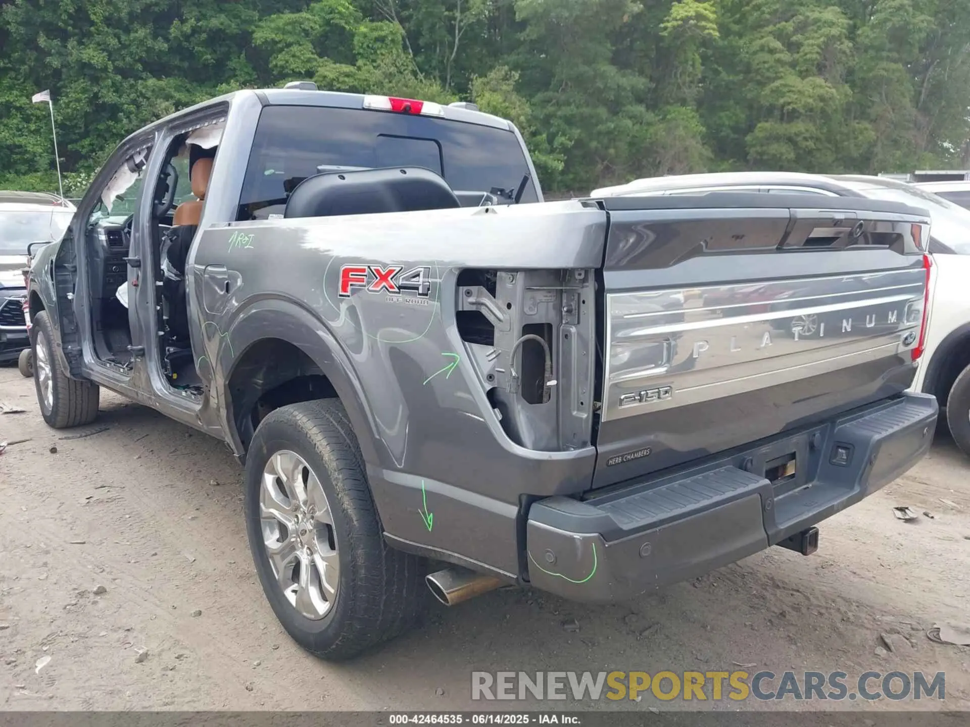 3 Photograph of a damaged car 1FTFW1E50NFA96459 FORD F-150 2022