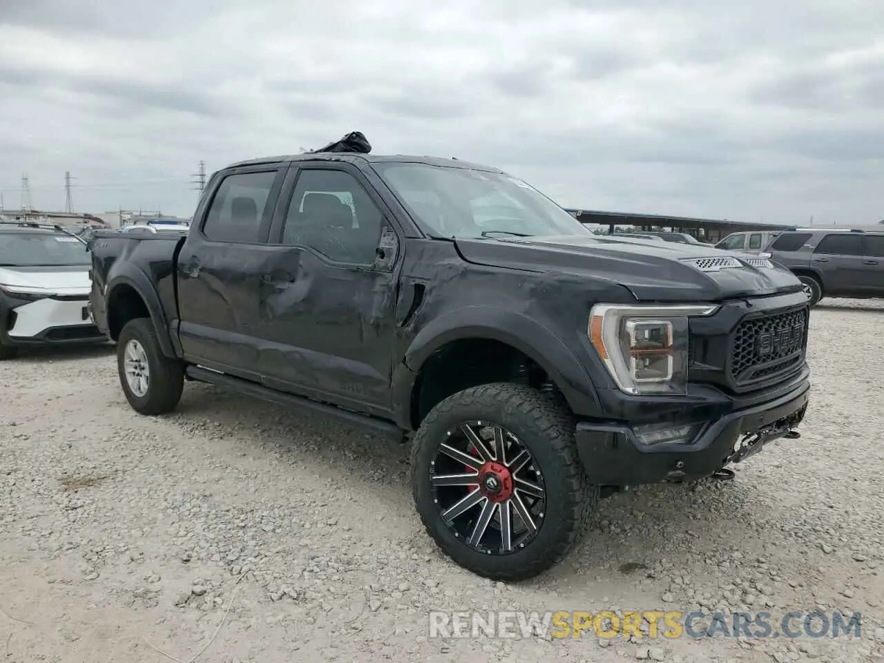 4 Photograph of a damaged car 1FTFW1E51NFB33244 FORD F-150 2022