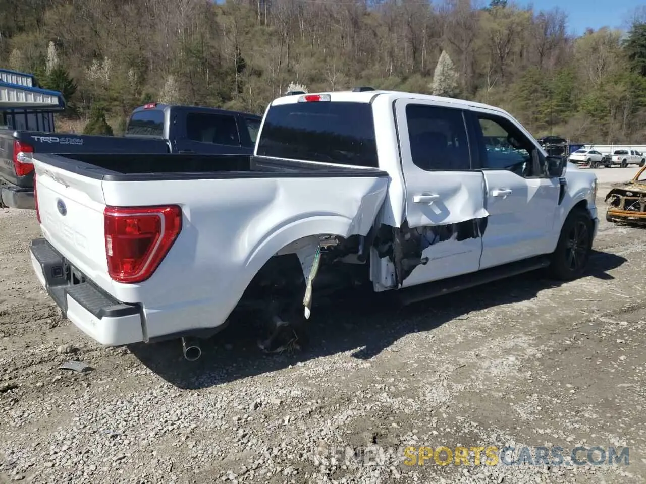 3 Photograph of a damaged car 1FTFW1E51NFC07410 FORD F-150 2022
