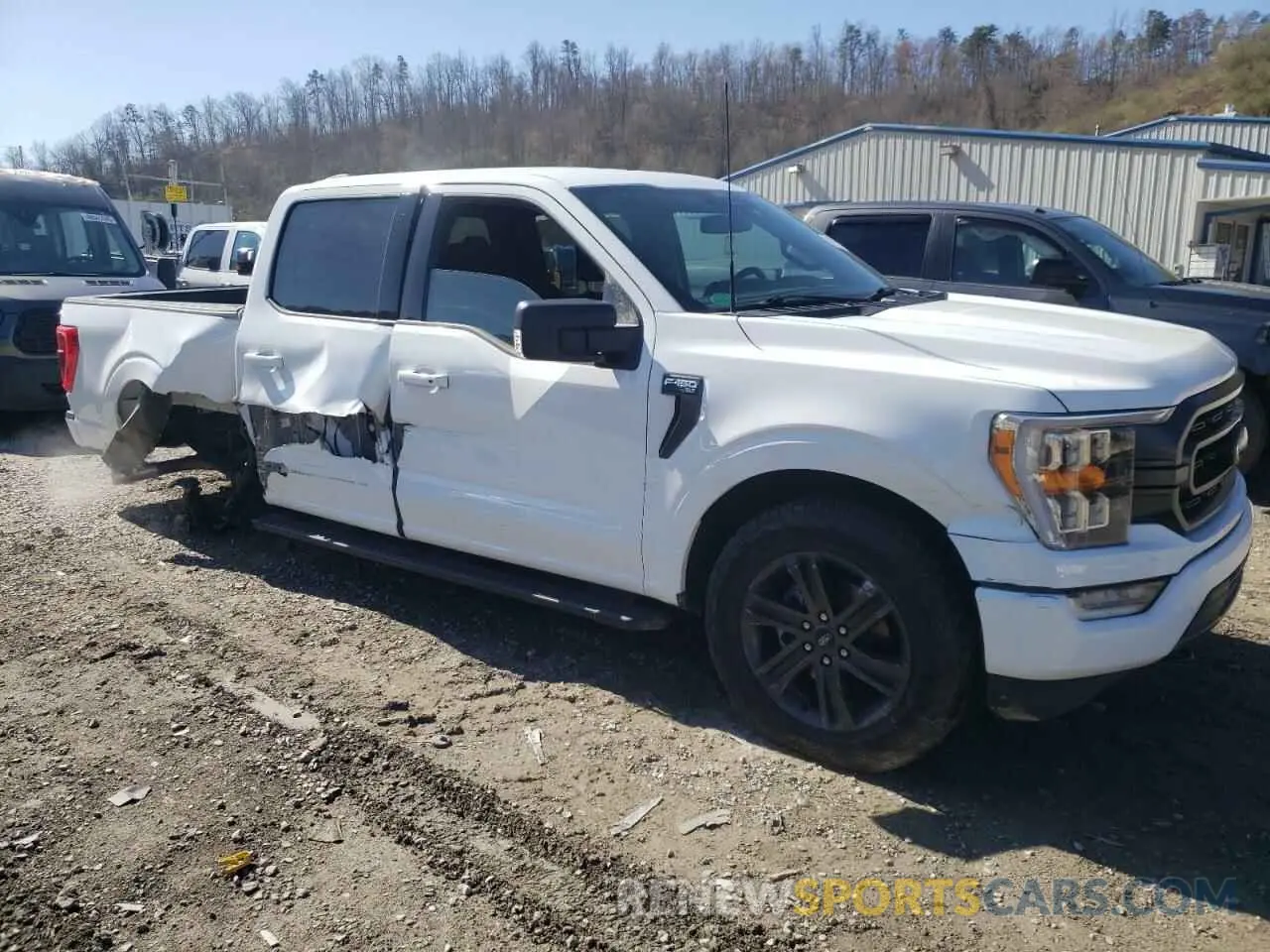 4 Photograph of a damaged car 1FTFW1E51NFC07410 FORD F-150 2022