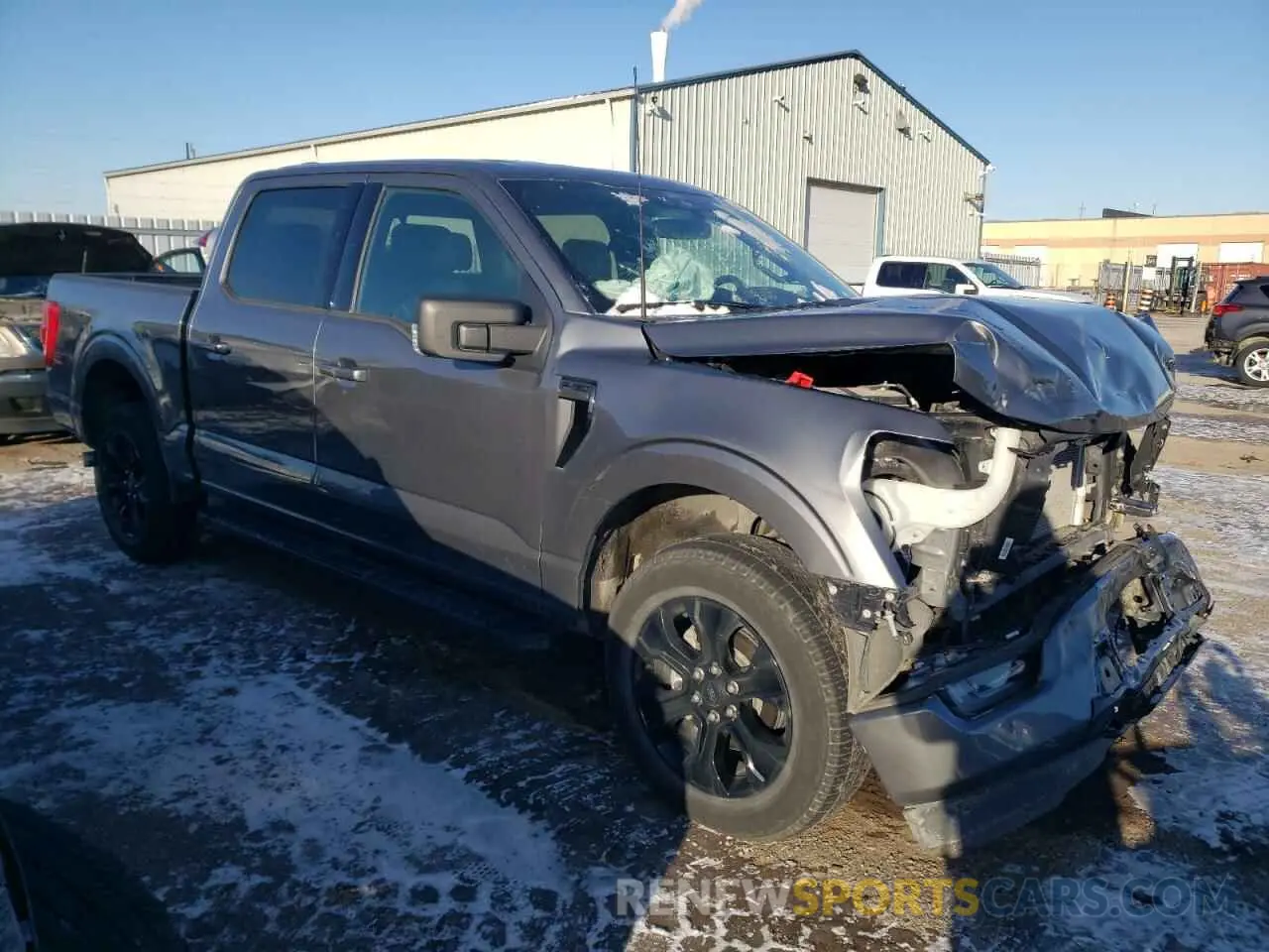 4 Фотография поврежденного автомобиля 1FTFW1E52NFB96983 FORD F-150 2022