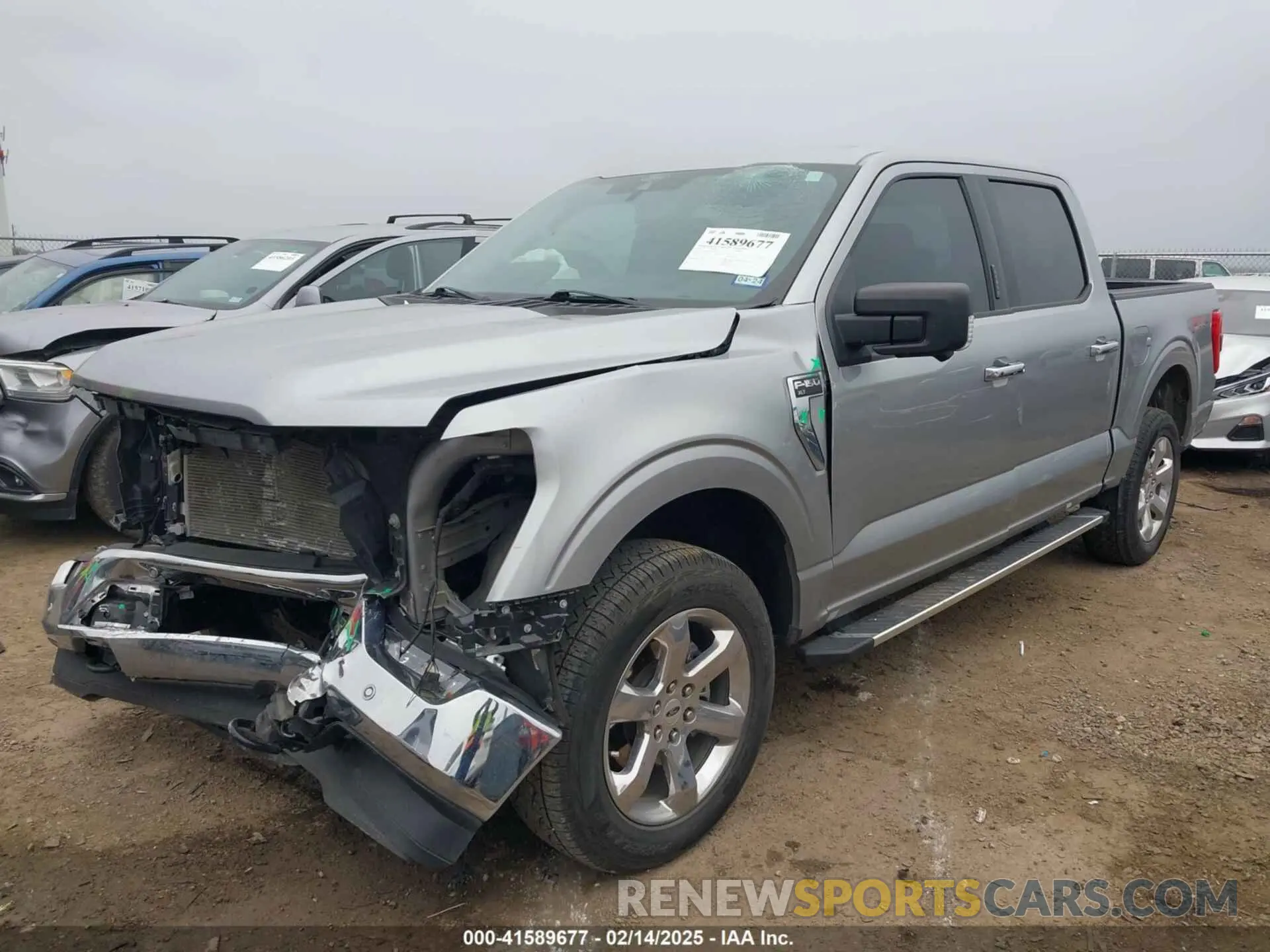 2 Photograph of a damaged car 1FTFW1E53NKD55940 FORD F-150 2022