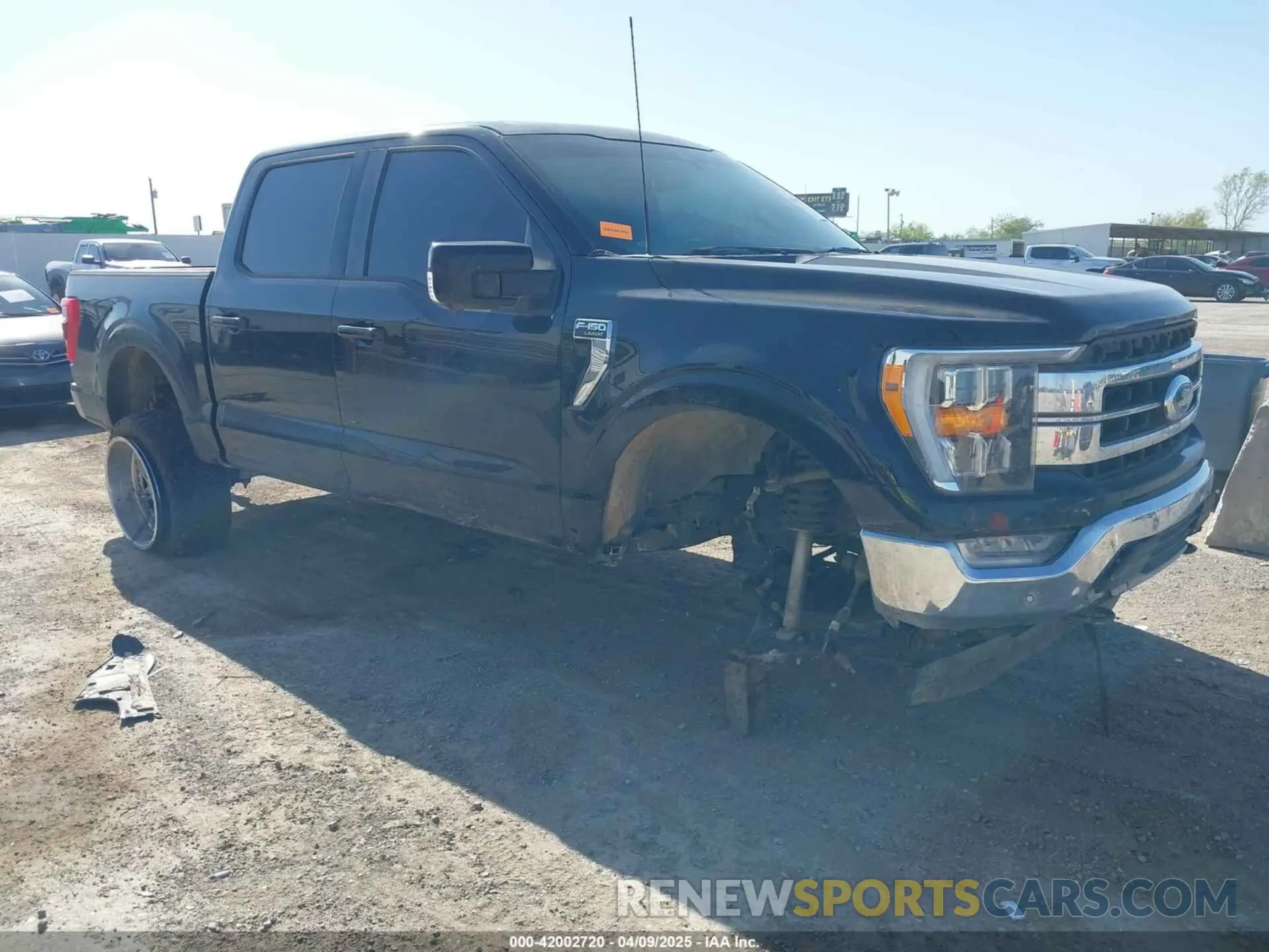 1 Photograph of a damaged car 1FTFW1E54NFA23756 FORD F-150 2022