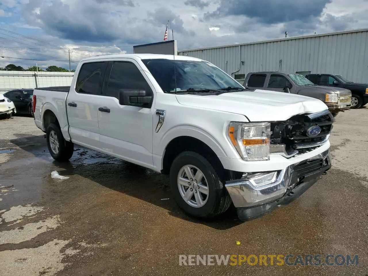 4 Фотография поврежденного автомобиля 1FTFW1E54NKD58698 FORD F-150 2022
