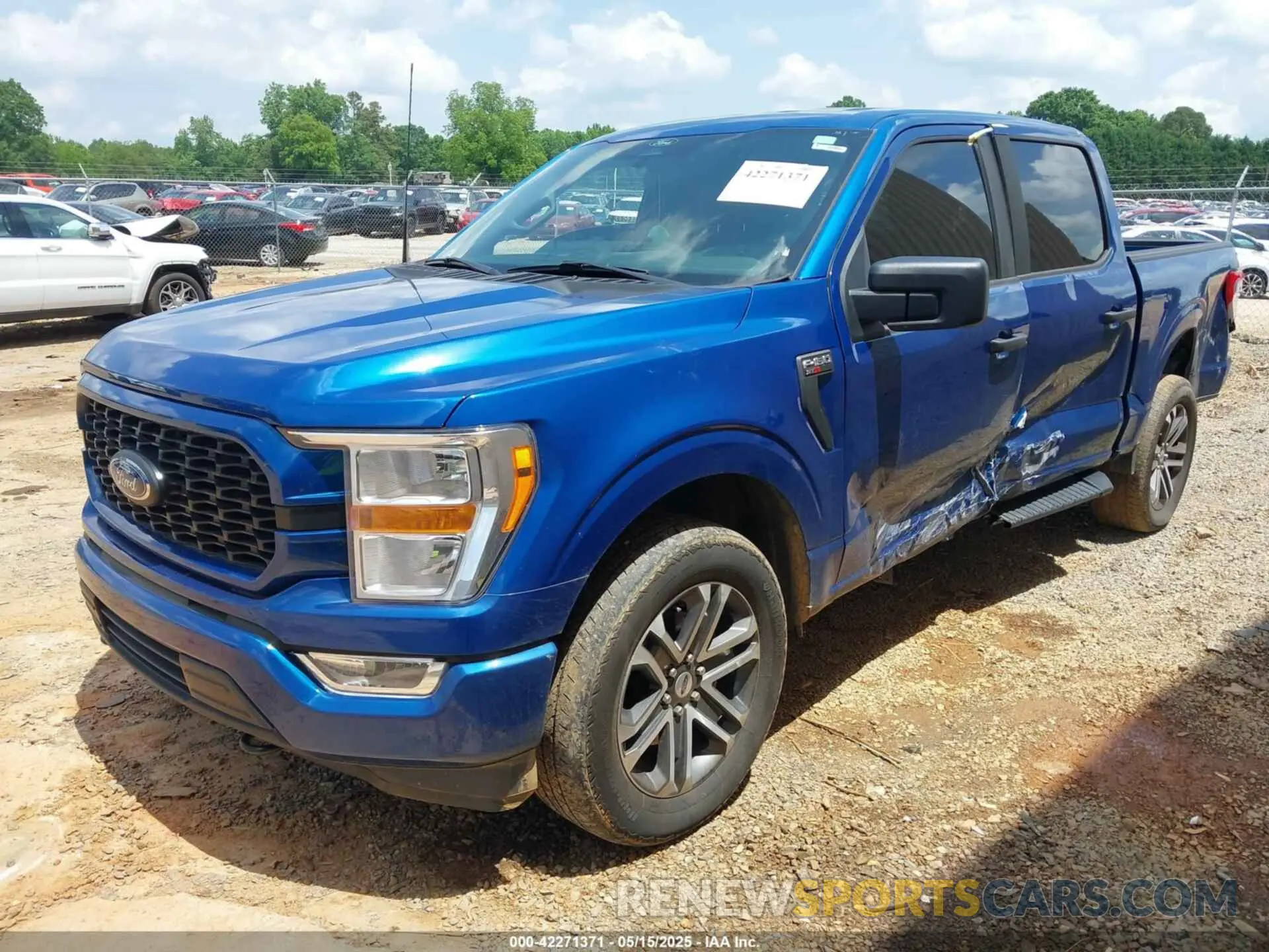 2 Photograph of a damaged car 1FTFW1E54NKE51852 FORD F-150 2022
