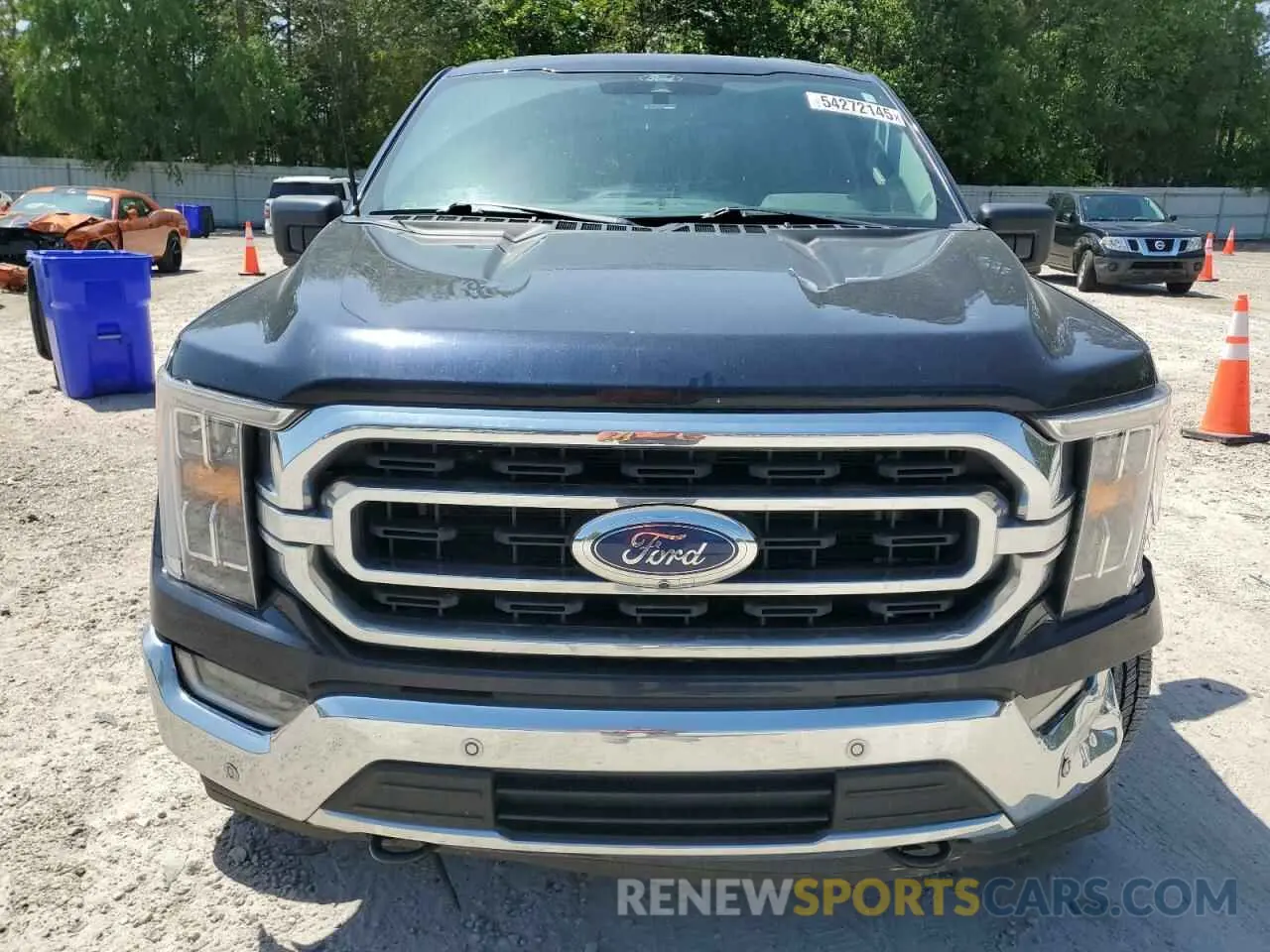 5 Фотография поврежденного автомобиля 1FTFW1E55NFB13918 FORD F-150 2022