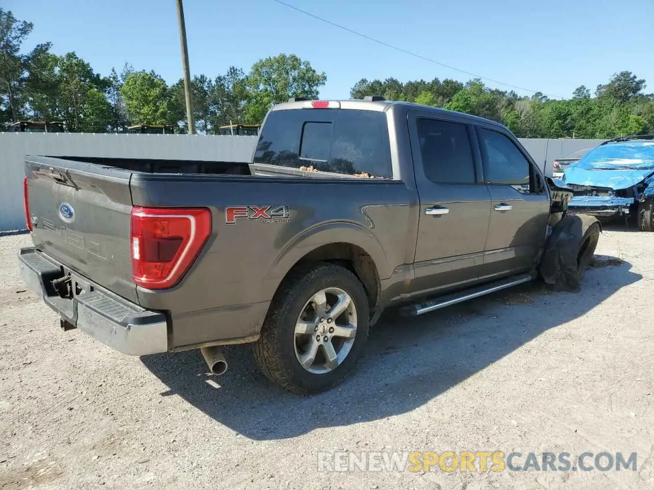 3 Photograph of a damaged car 1FTFW1E55NKF10746 FORD F-150 2022