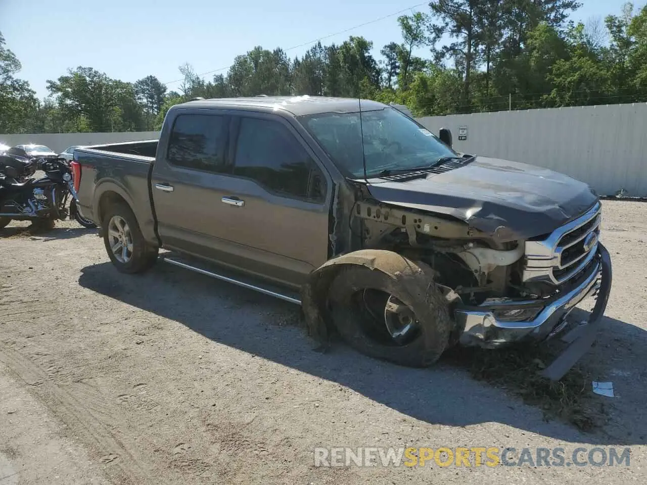 4 Photograph of a damaged car 1FTFW1E55NKF10746 FORD F-150 2022