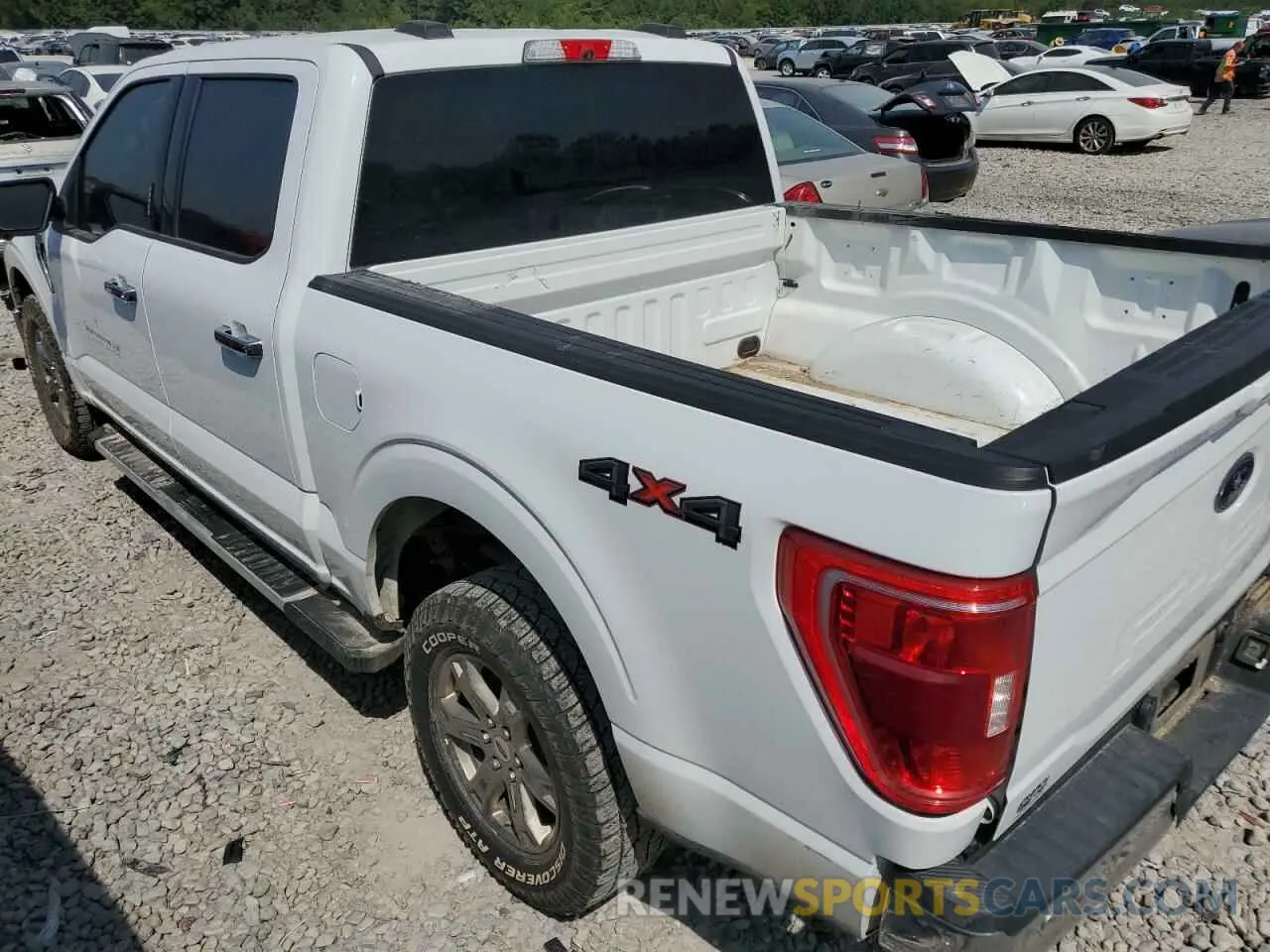 2 Фотография поврежденного автомобиля 1FTFW1E56NFB50038 FORD F-150 2022