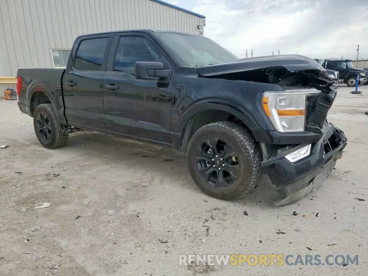 4 Фотография поврежденного автомобиля 1FTFW1E56NFC32447 FORD F-150 2022