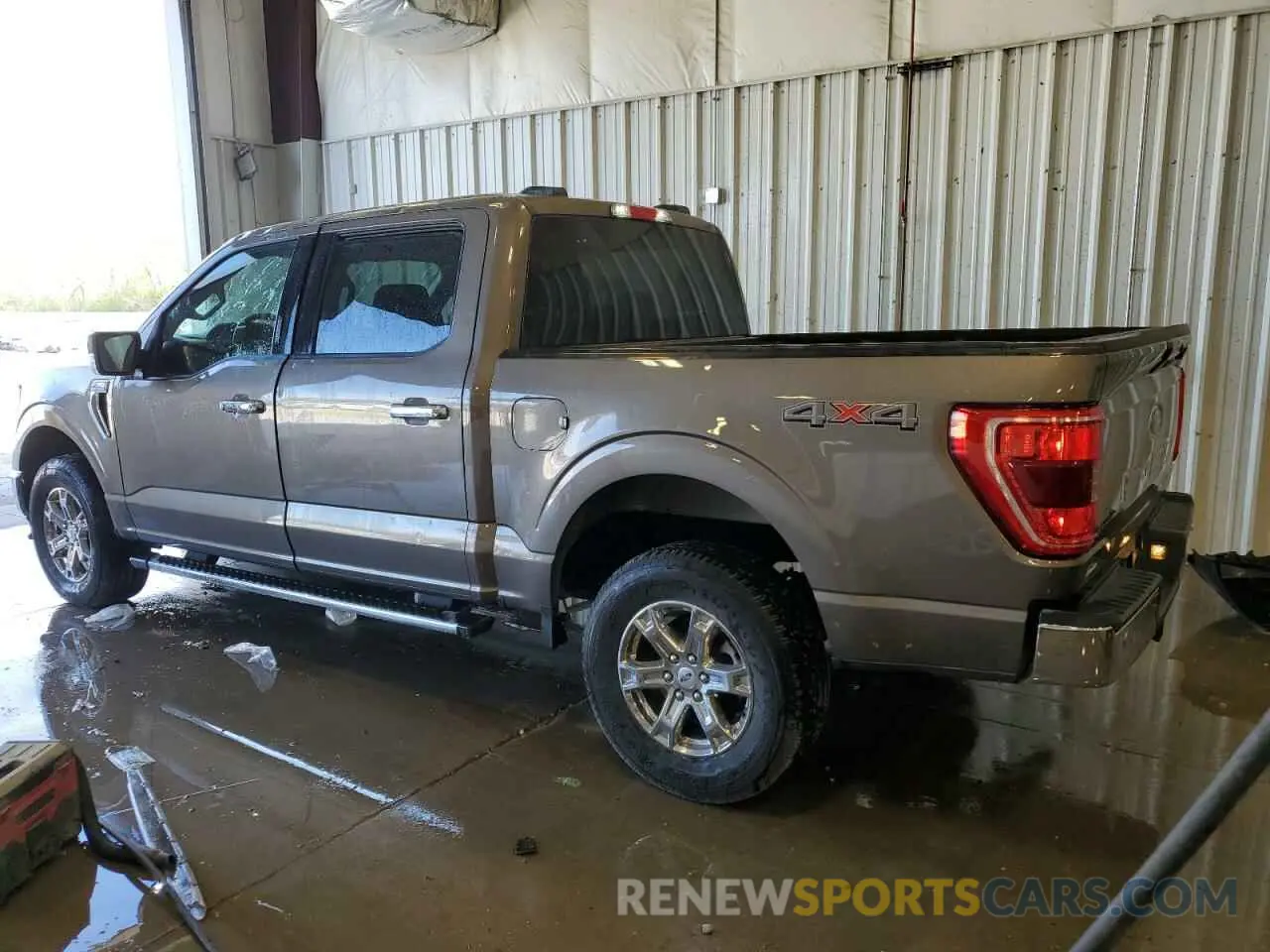 2 Photograph of a damaged car 1FTFW1E57NFA06899 FORD F-150 2022