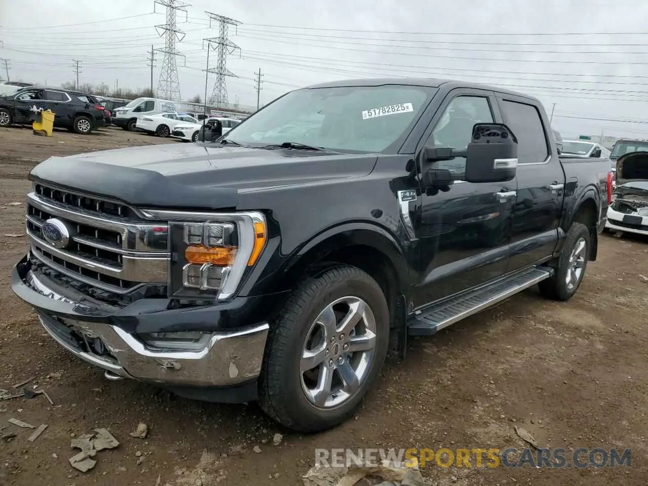 1 Photograph of a damaged car 1FTFW1E58NFA43282 FORD F-150 2022