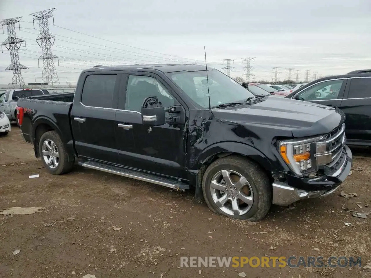 4 Photograph of a damaged car 1FTFW1E58NFA43282 FORD F-150 2022