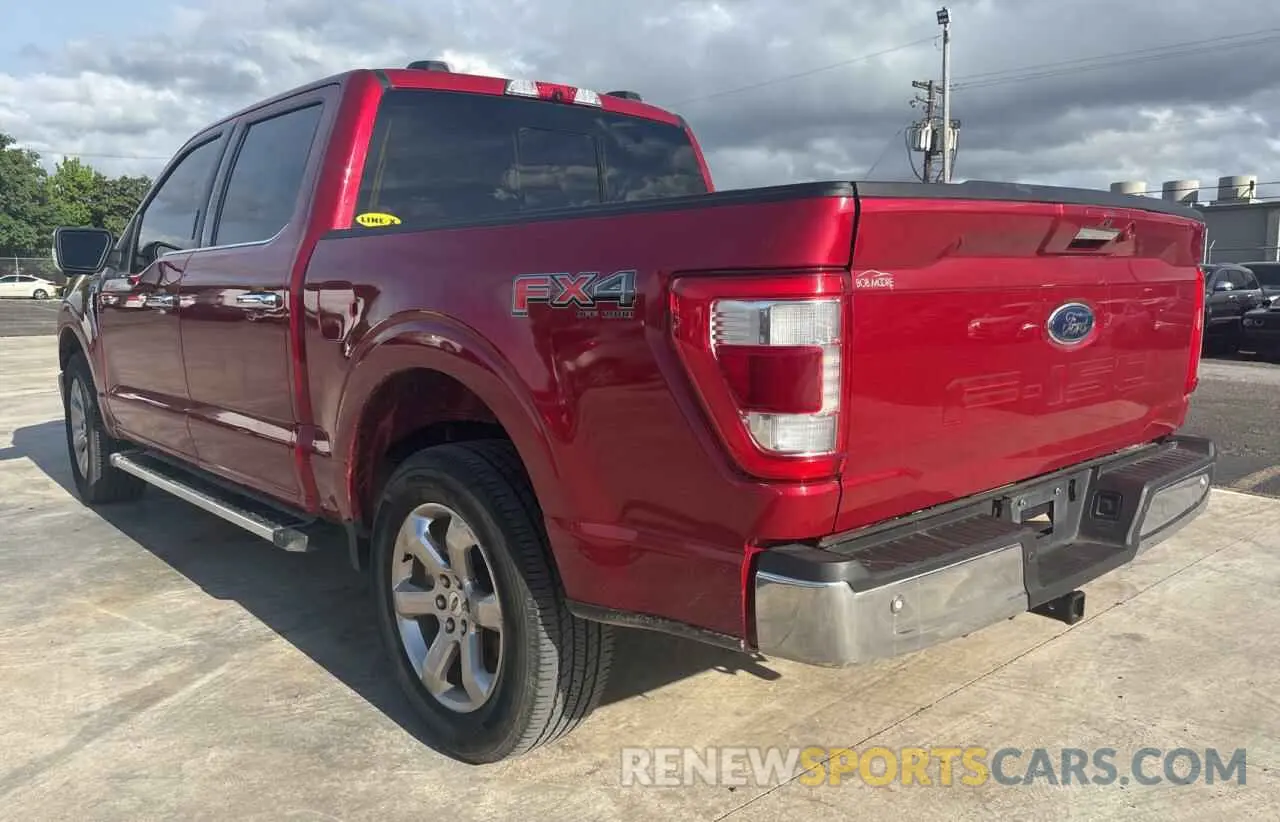 3 Photograph of a damaged car 1FTFW1E58NKD93244 FORD F-150 2022