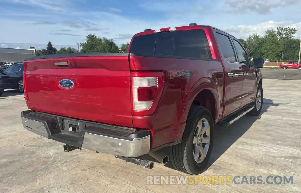 4 Photograph of a damaged car 1FTFW1E58NKD93244 FORD F-150 2022