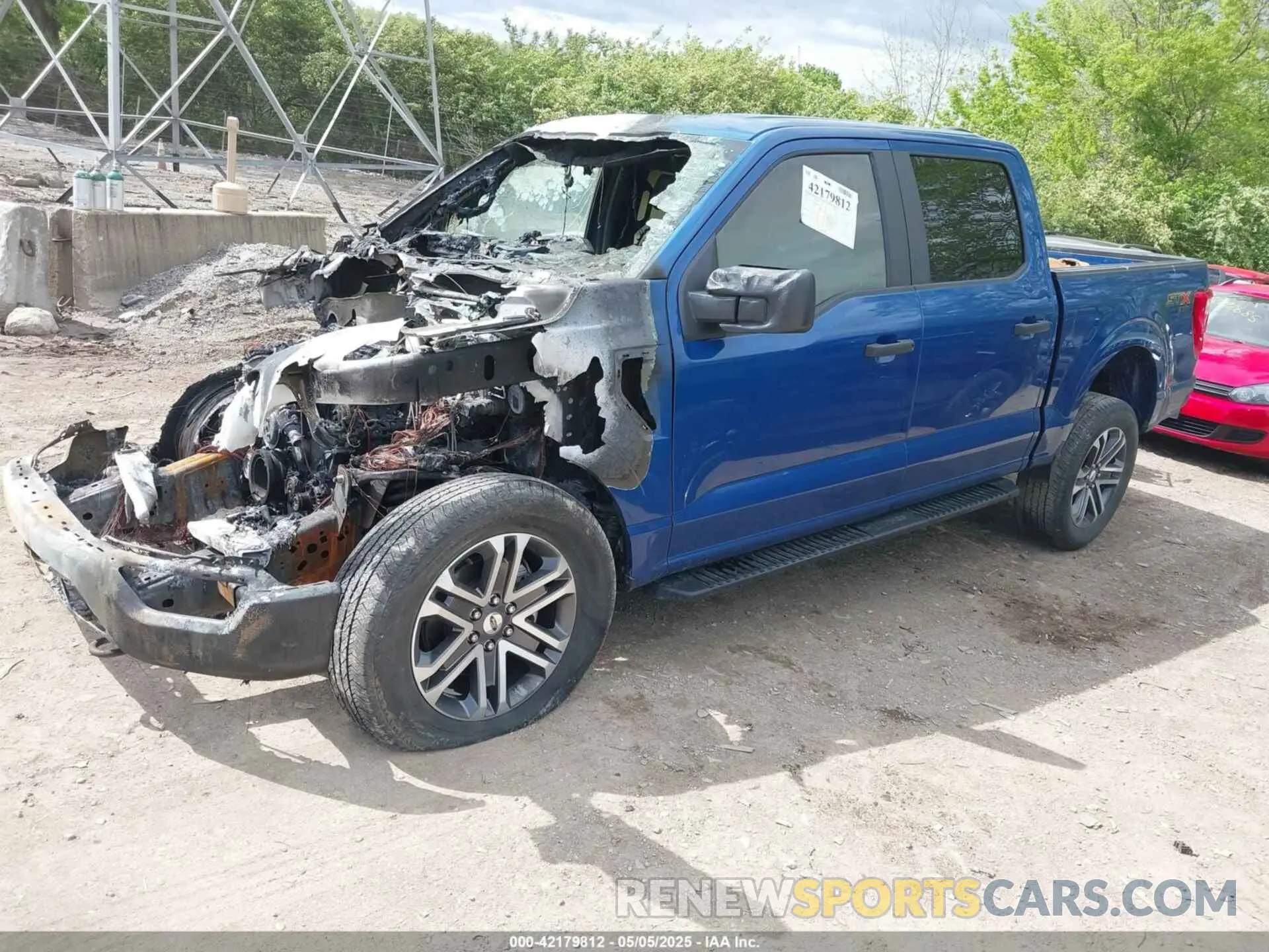 2 Photograph of a damaged car 1FTFW1E58NKE44077 FORD F-150 2022