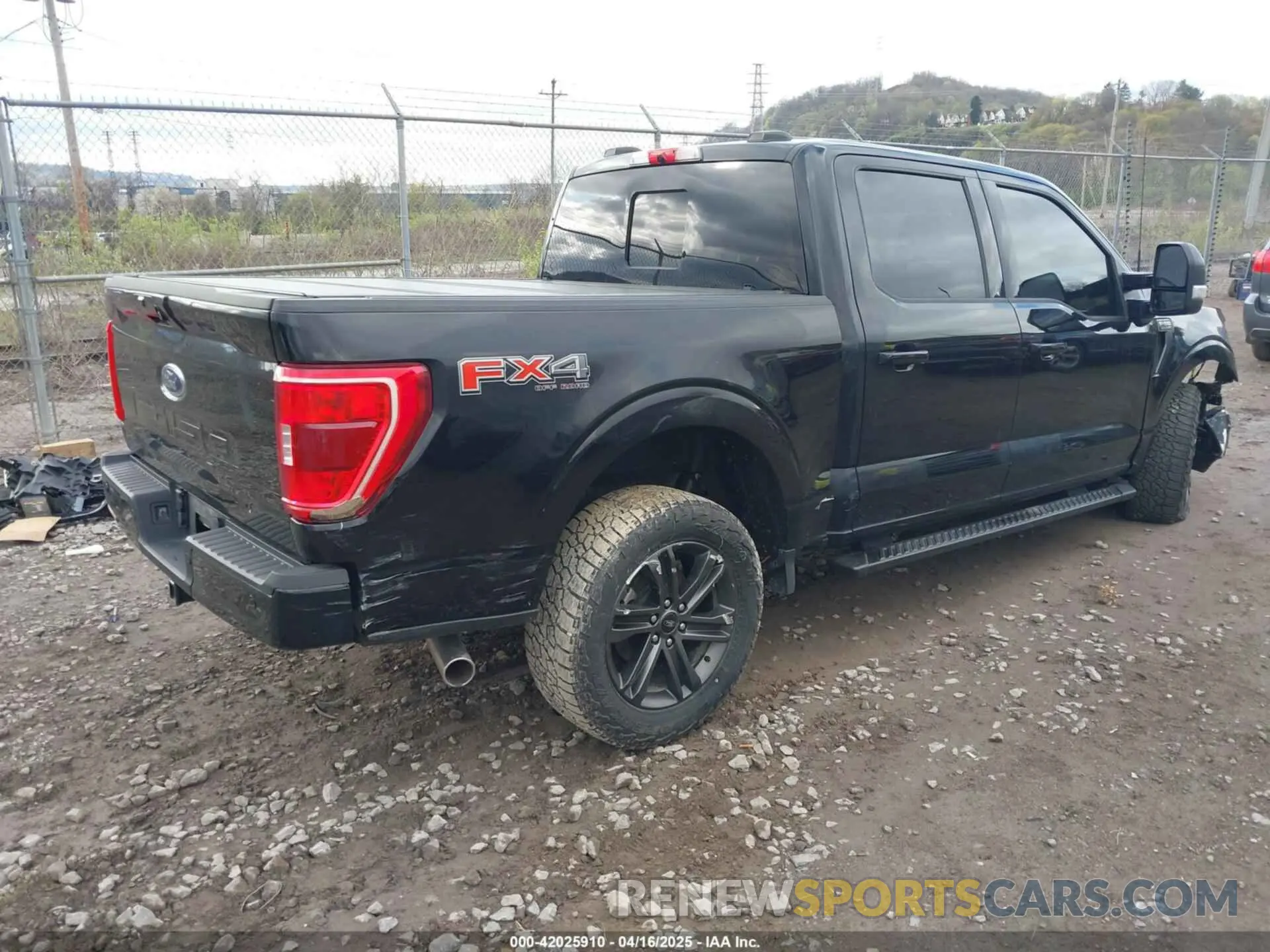 4 Фотография поврежденного автомобиля 1FTFW1E59NFA78736 FORD F-150 2022