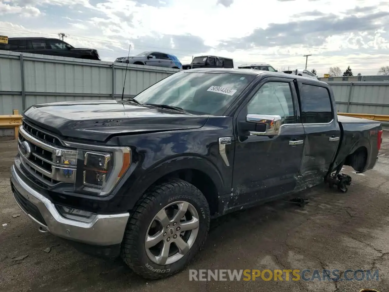1 Photograph of a damaged car 1FTFW1E5XNFC03467 FORD F-150 2022