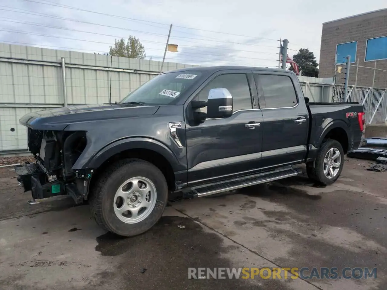 1 Photograph of a damaged car 1FTFW1E80NFB74376 FORD F-150 2022