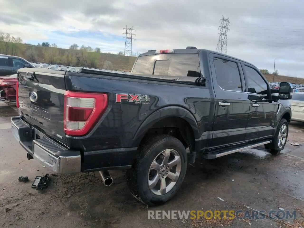 3 Photograph of a damaged car 1FTFW1E80NFB74376 FORD F-150 2022