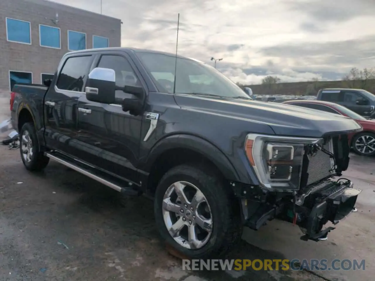 4 Photograph of a damaged car 1FTFW1E80NFB74376 FORD F-150 2022