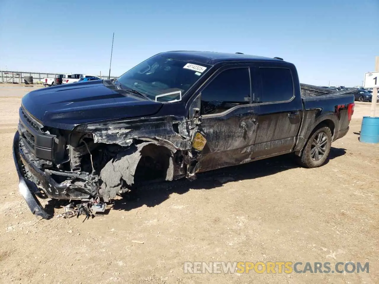 1 Photograph of a damaged car 1FTFW1E80NKD37115 FORD F-150 2022
