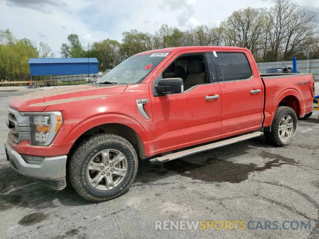 1 Photograph of a damaged car 1FTFW1E80NKD39611 FORD F-150 2022