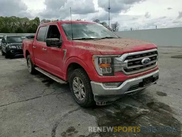 13 Photograph of a damaged car 1FTFW1E80NKD39611 FORD F-150 2022