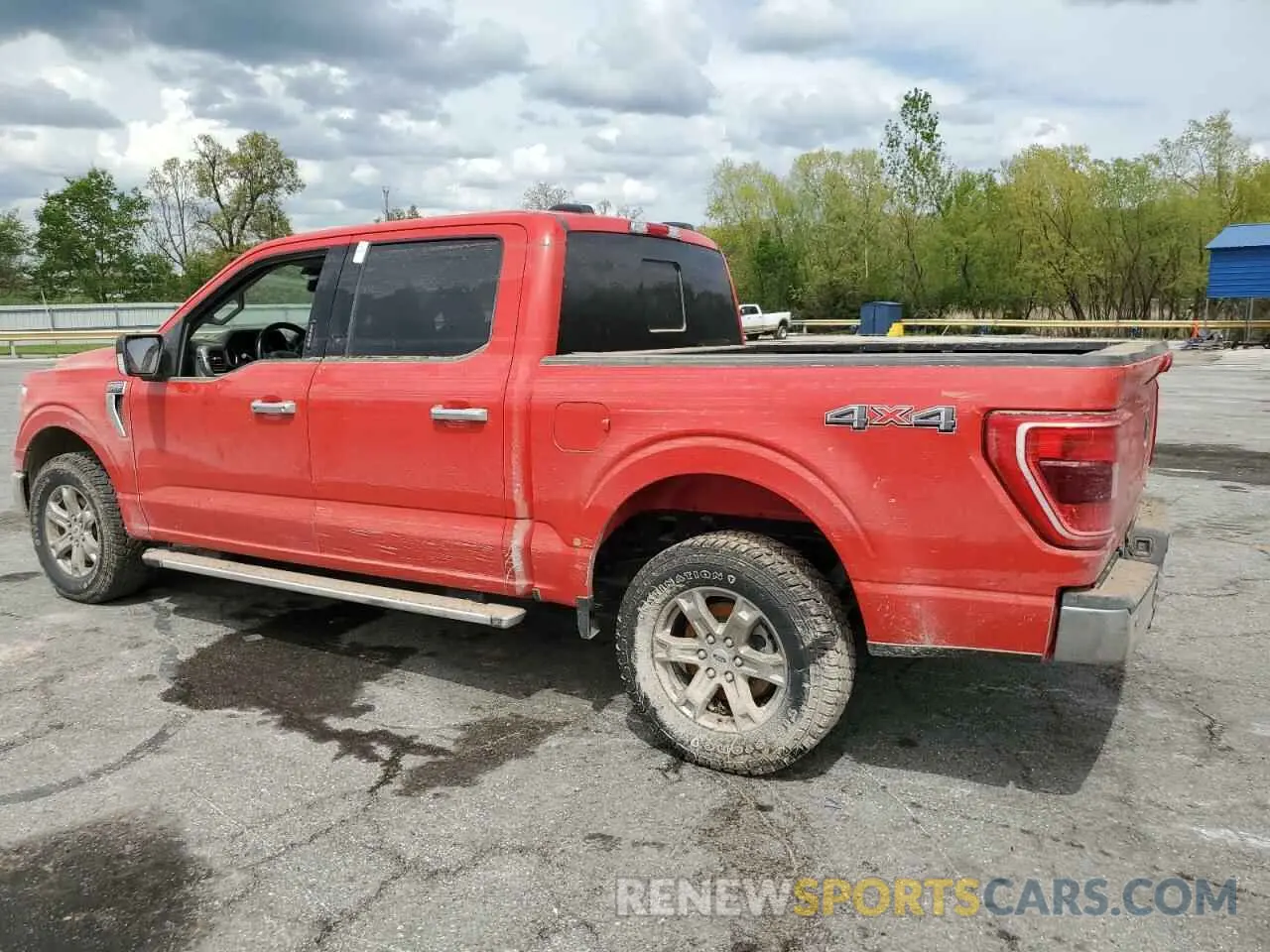 2 Photograph of a damaged car 1FTFW1E80NKD39611 FORD F-150 2022
