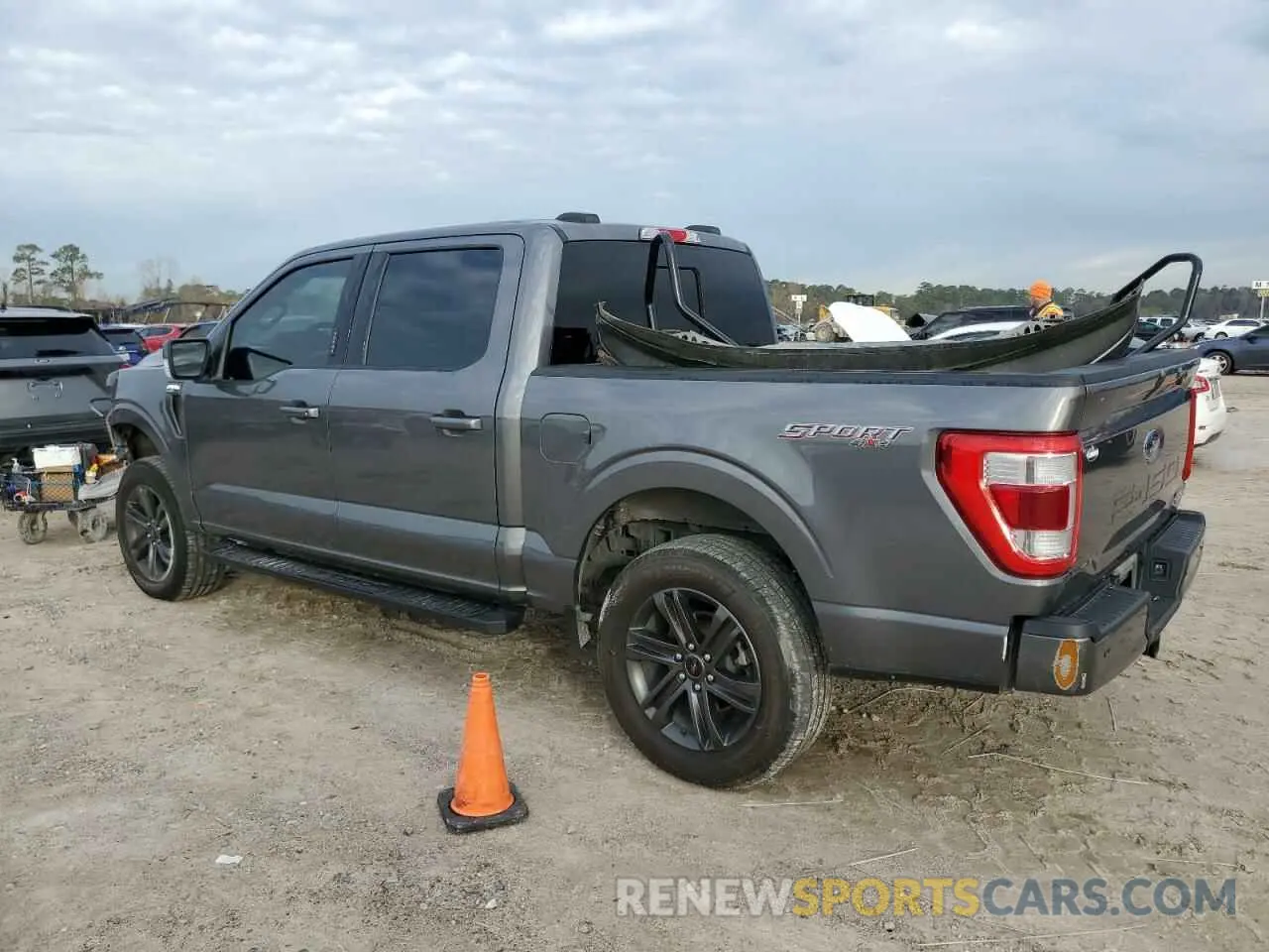 2 Photograph of a damaged car 1FTFW1E80NKE97043 FORD F-150 2022