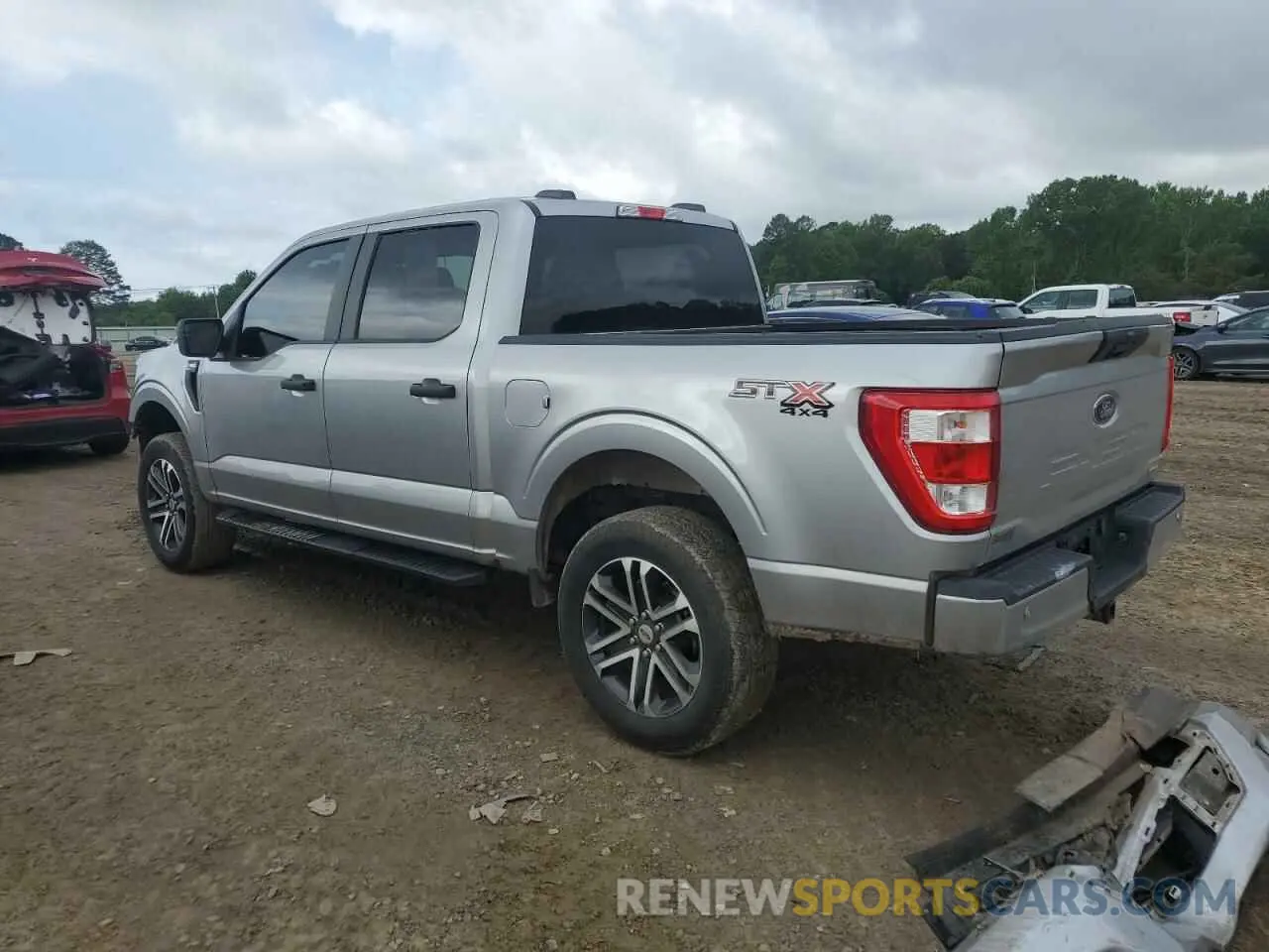2 Photograph of a damaged car 1FTFW1E81NFB13392 FORD F-150 2022