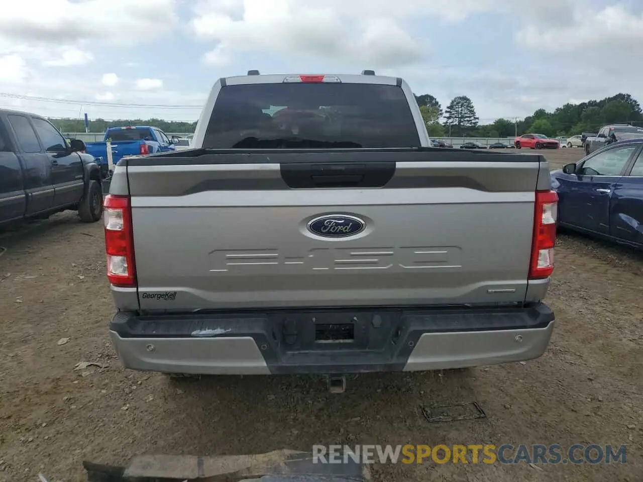 6 Photograph of a damaged car 1FTFW1E81NFB13392 FORD F-150 2022