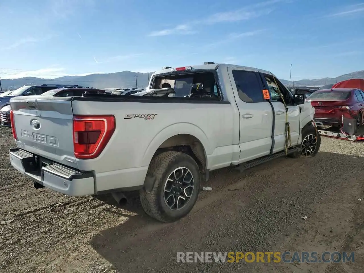 3 Photograph of a damaged car 1FTFW1E81NKD24115 FORD F-150 2022